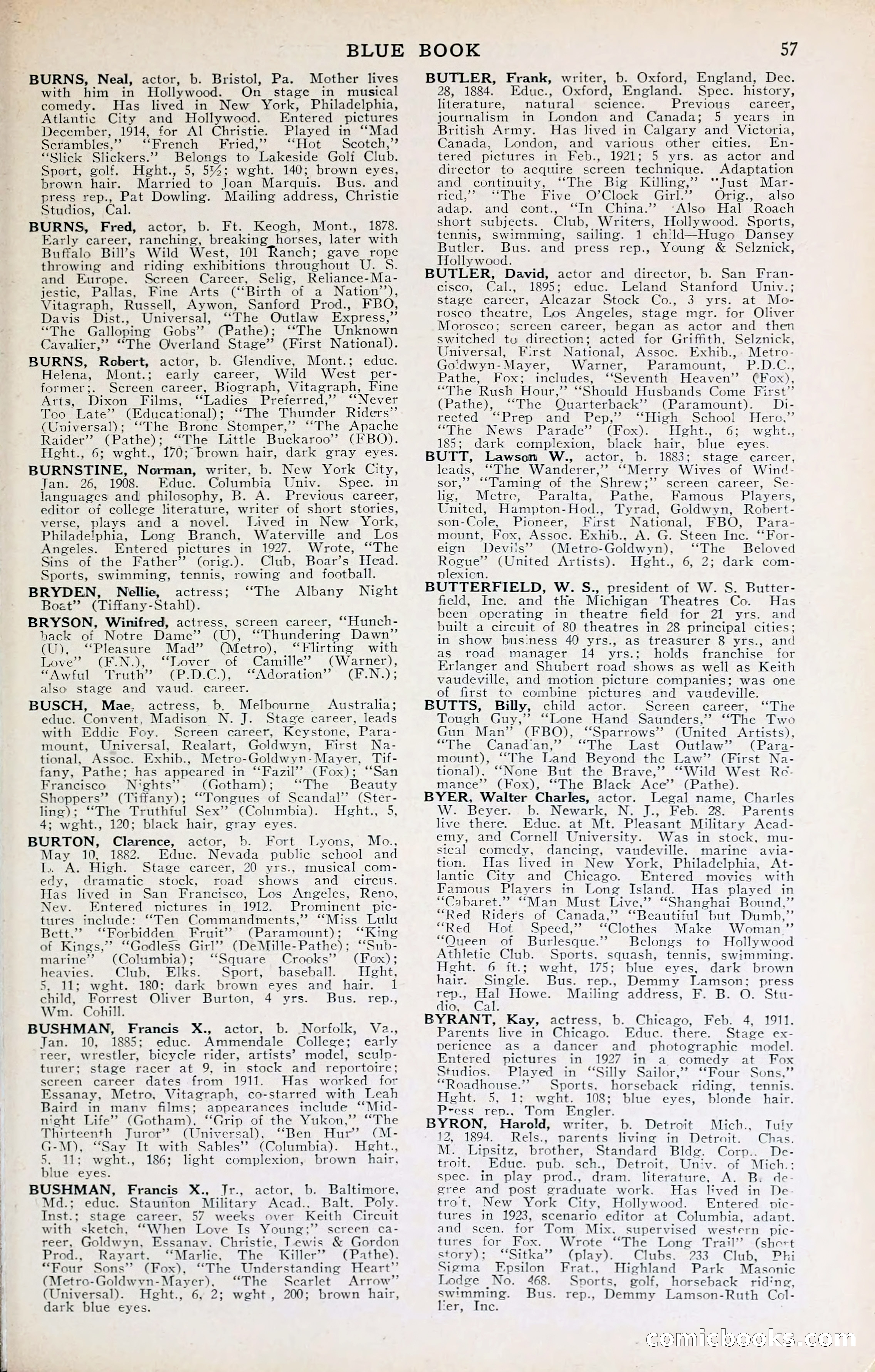 1929 Motion Picture News Blue Book — page 59 of 326