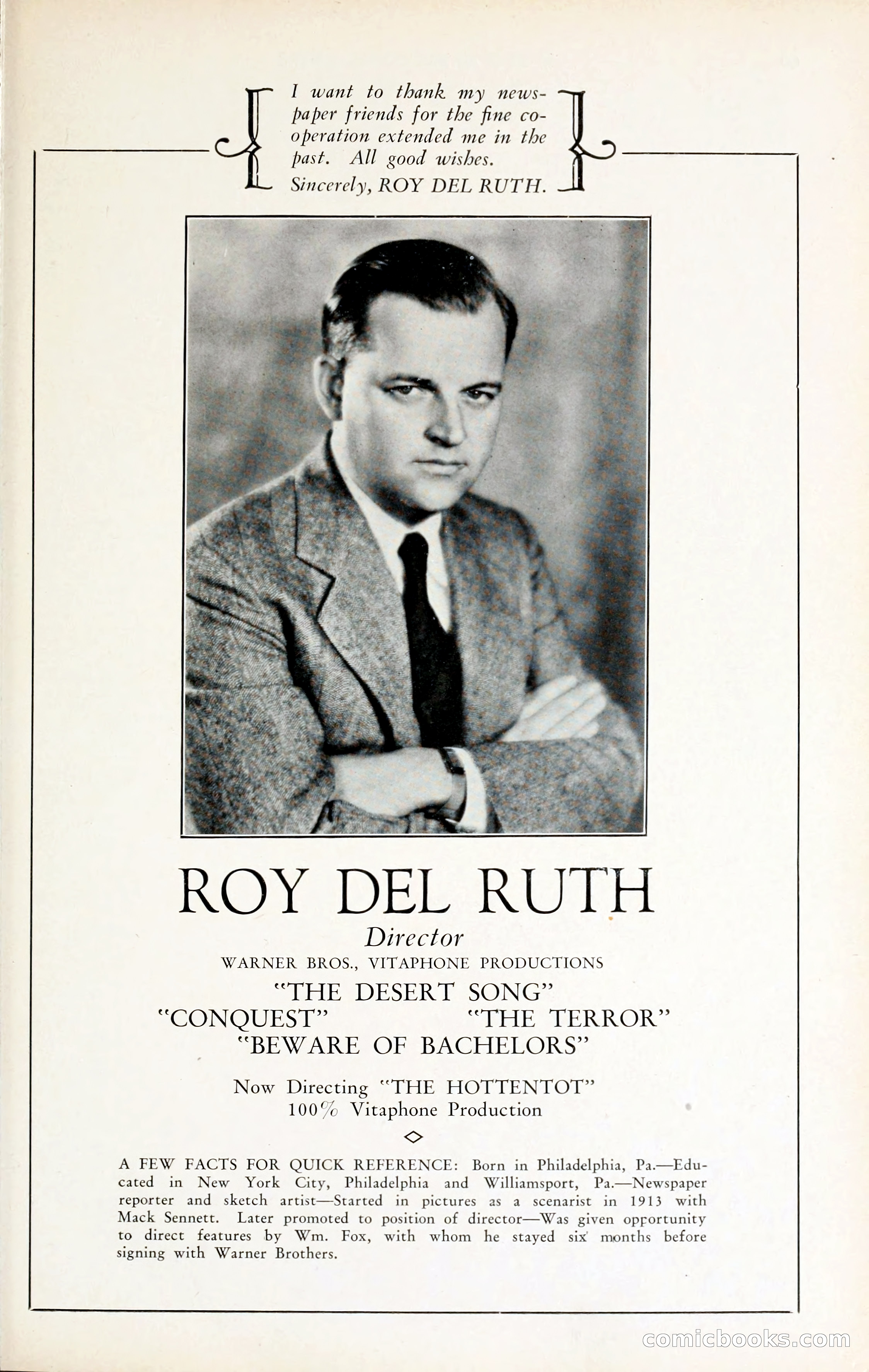 1929 Motion Picture News Blue Book — page 61 of 326