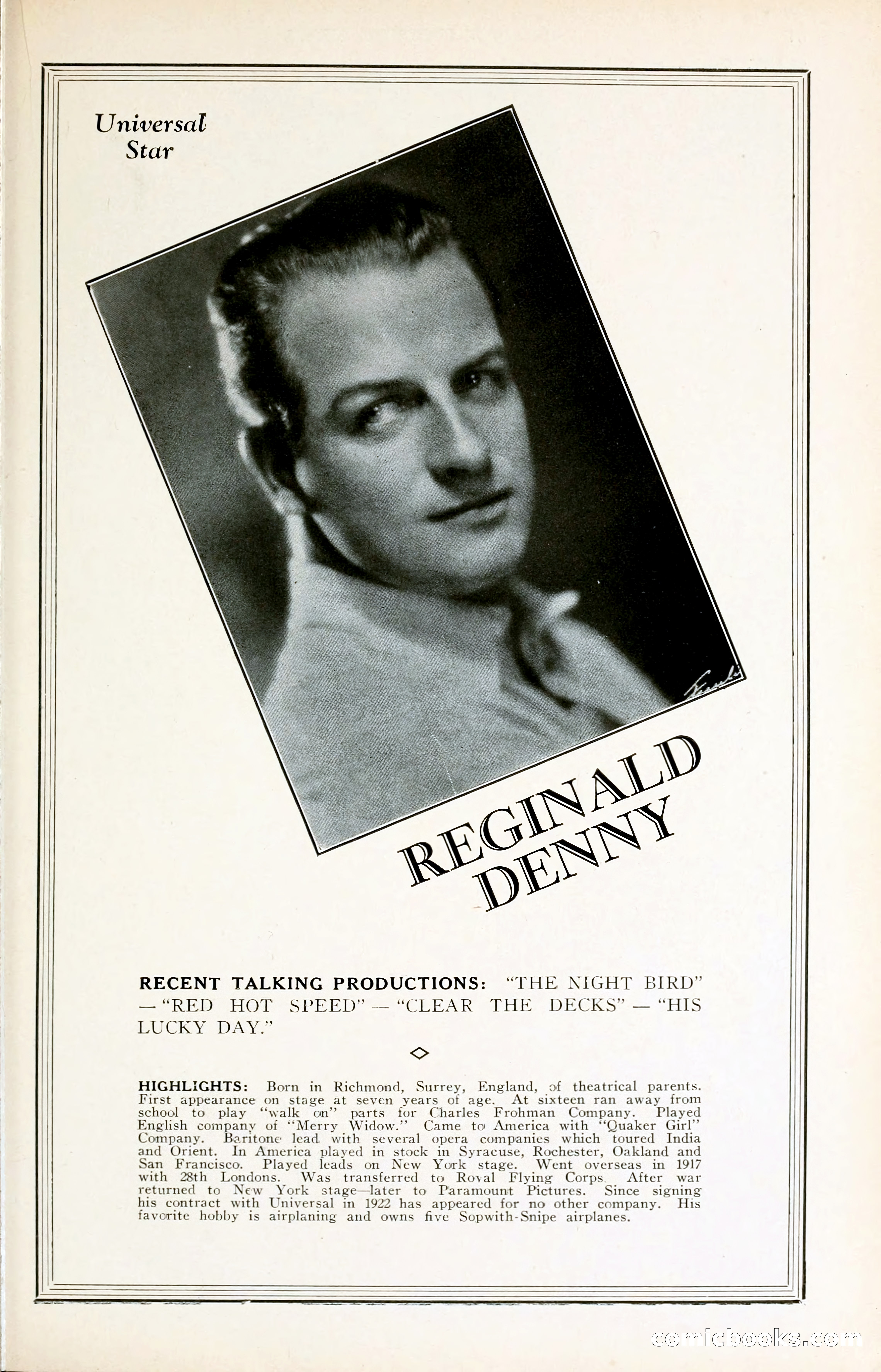 1929 Motion Picture News Blue Book — page 65 of 326