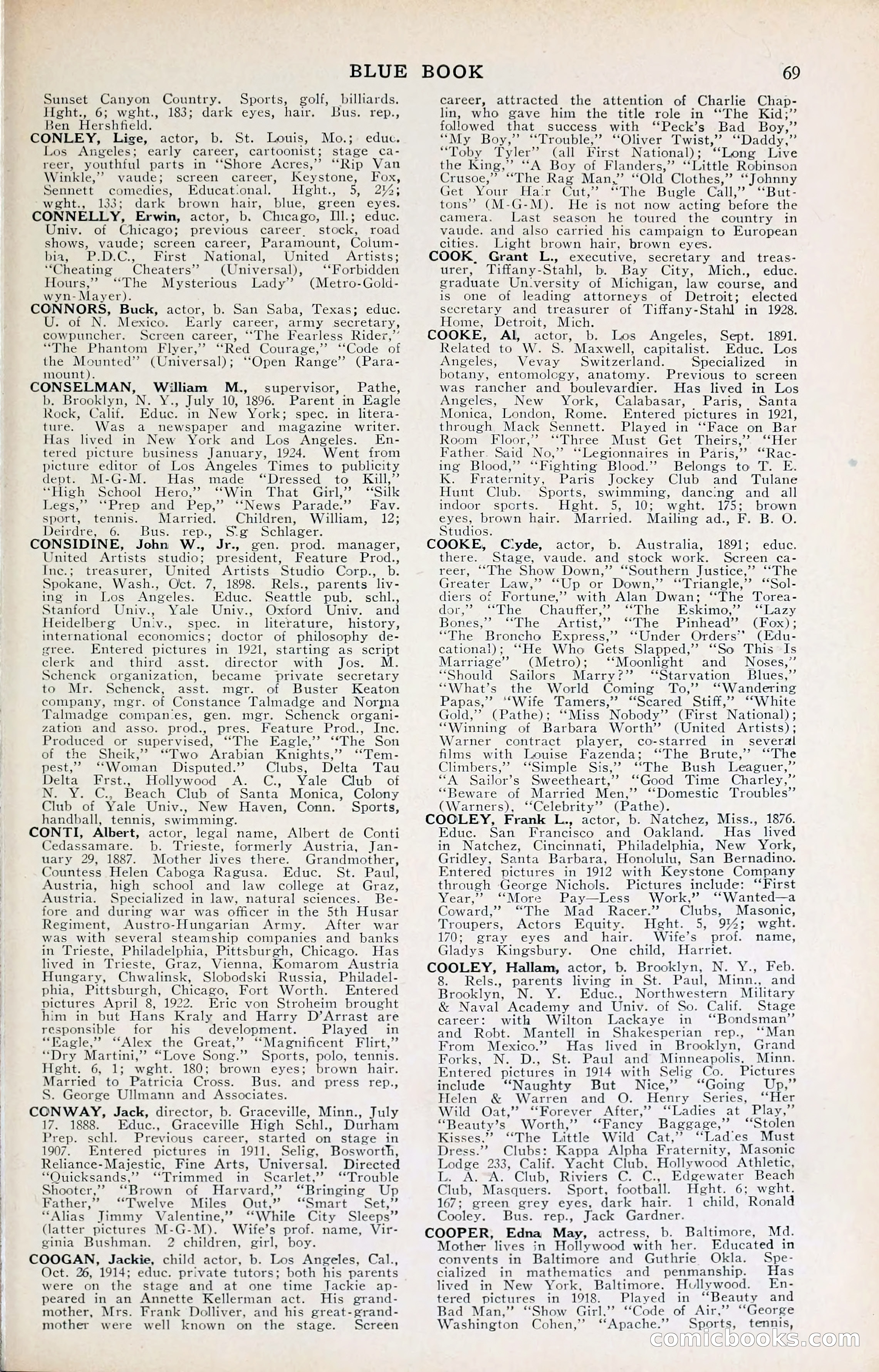 1929 Motion Picture News Blue Book — page 71 of 326