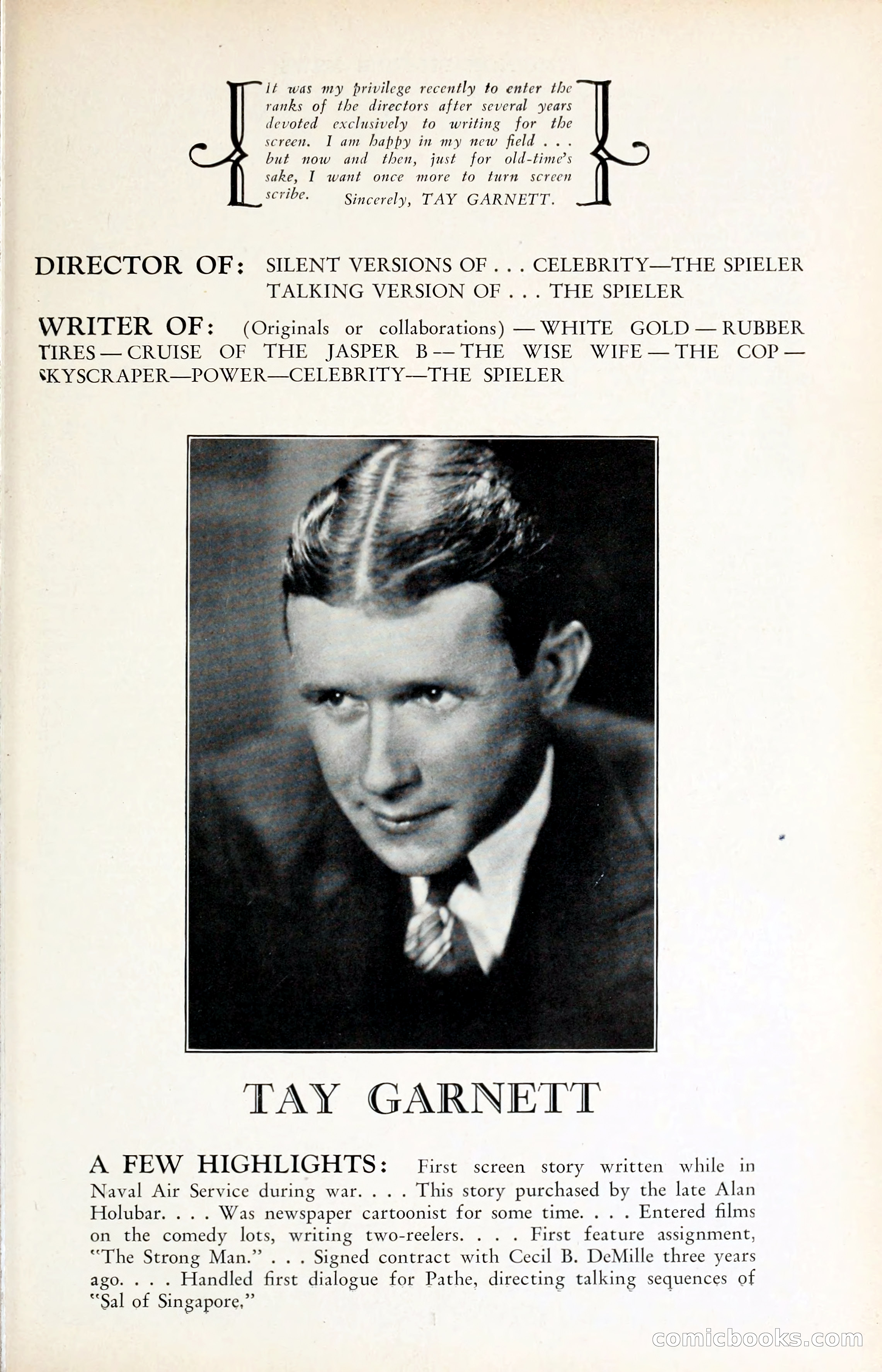 1929 Motion Picture News Blue Book — page 79 of 326