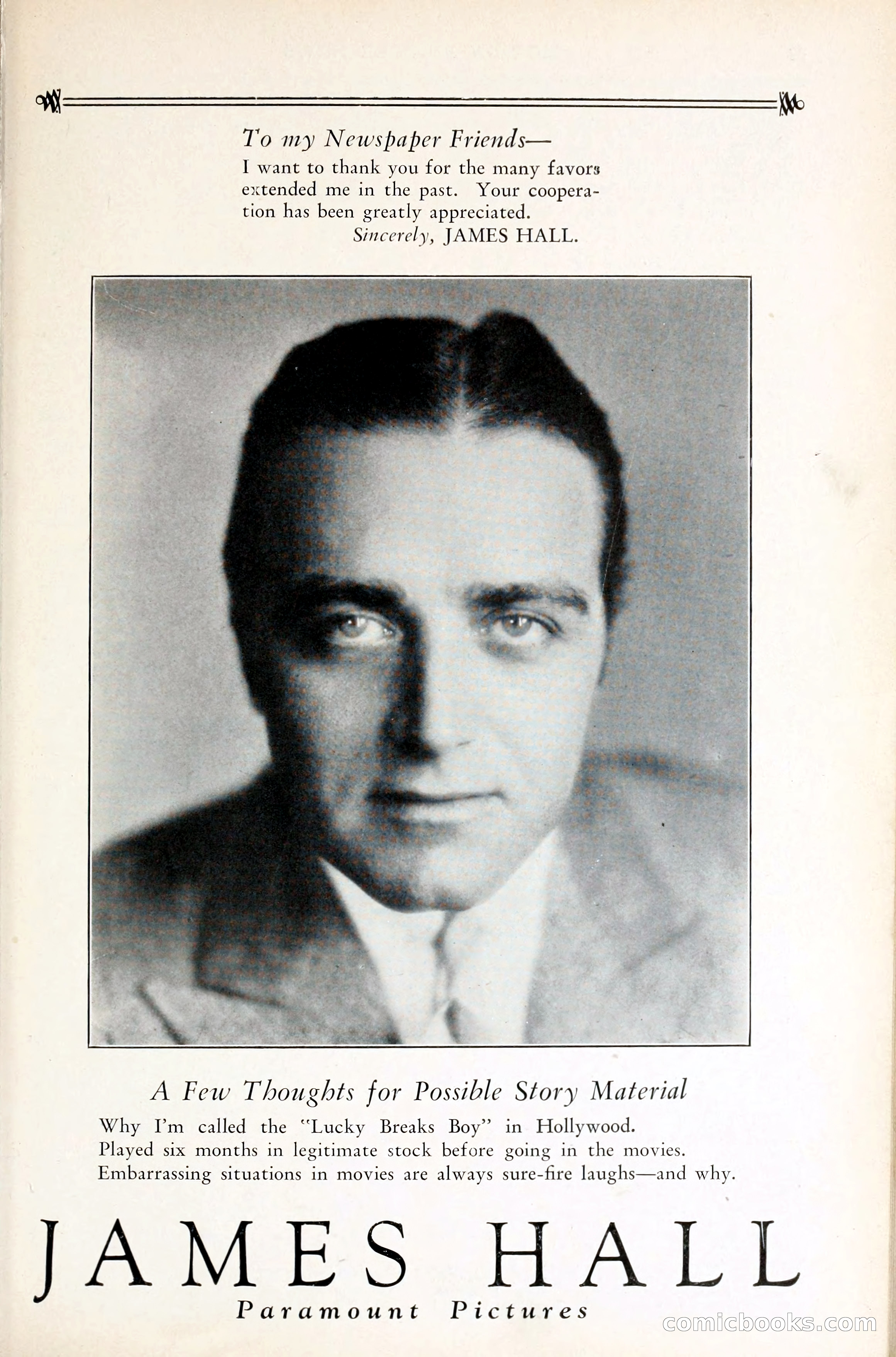 1929 Motion Picture News Blue Book — page 93 of 326