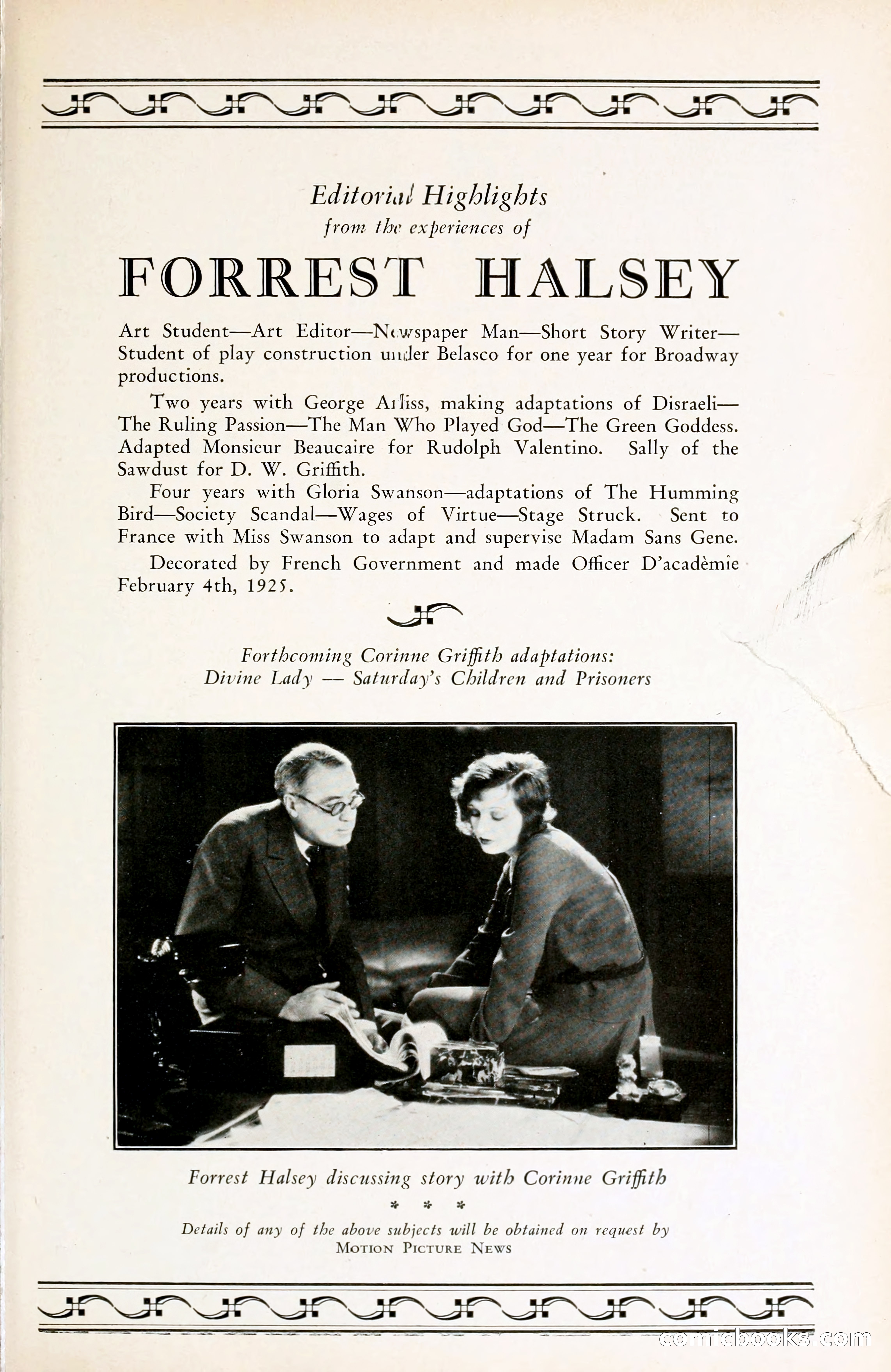 1929 Motion Picture News Blue Book — page 95 of 326