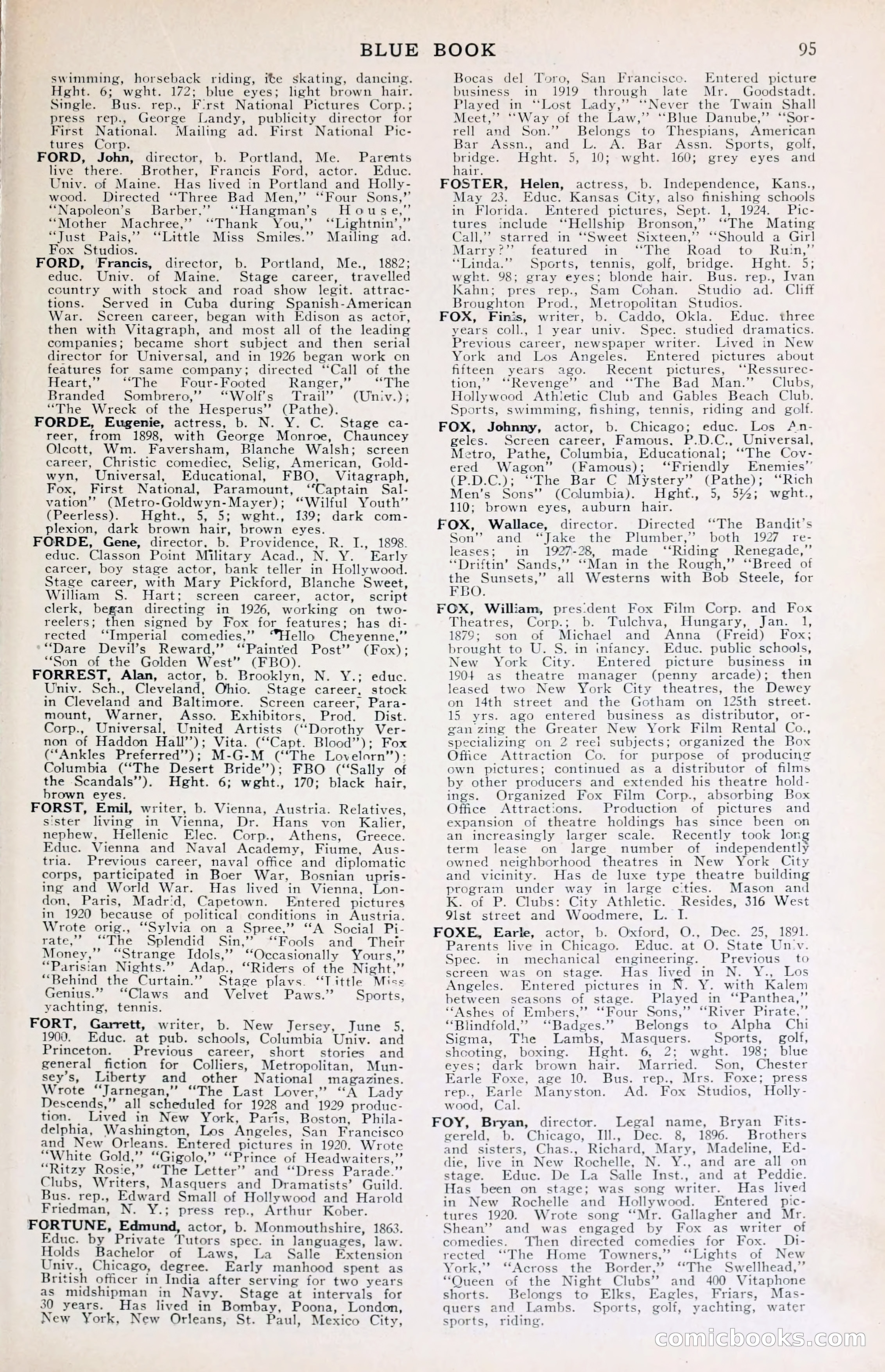 1929 Motion Picture News Blue Book — page 97 of 326