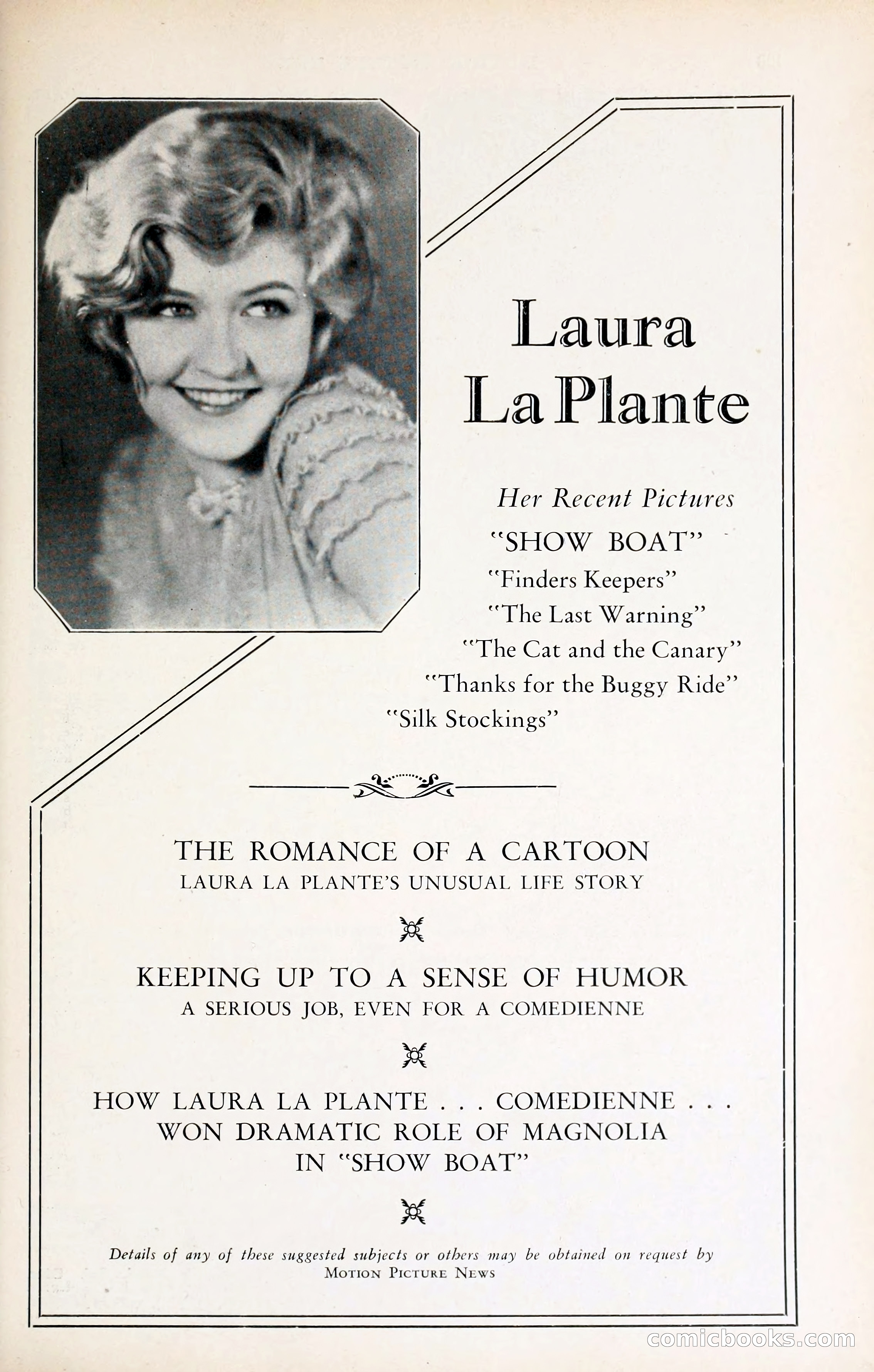 1929 Motion Picture News Blue Book — page 109 of 326