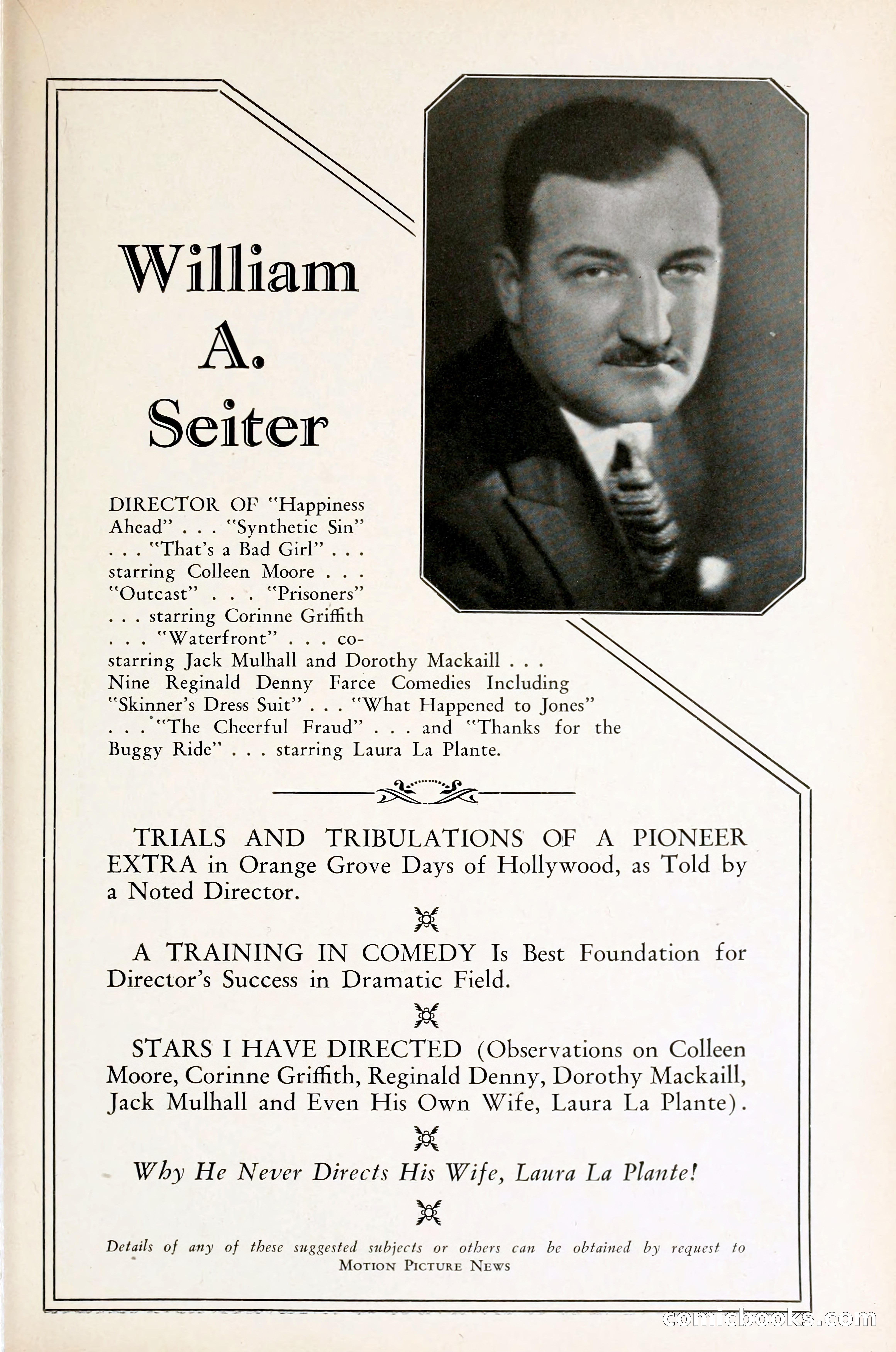 1929 Motion Picture News Blue Book — page 111 of 326