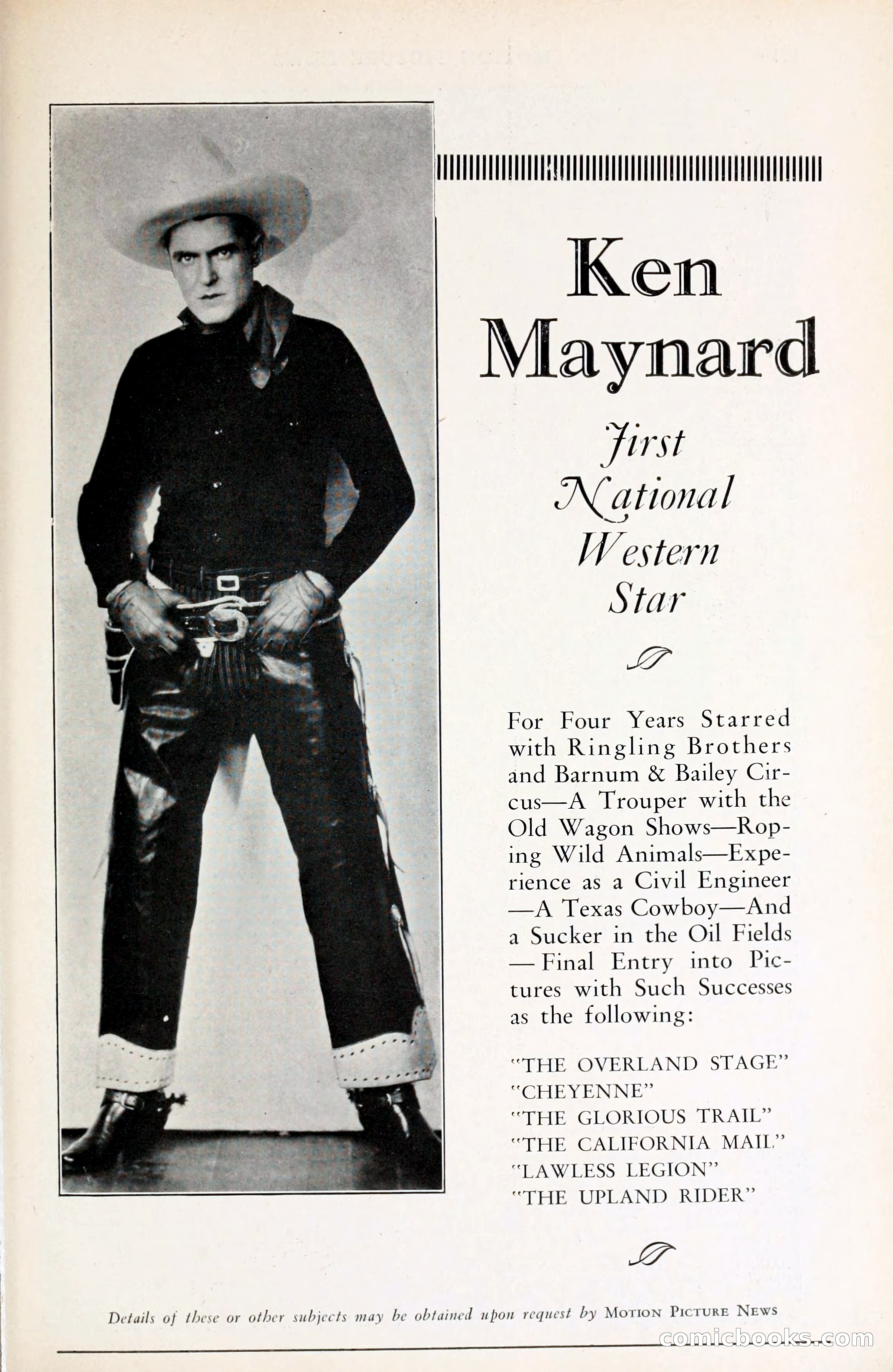 1929 Motion Picture News Blue Book — page 125 of 326
