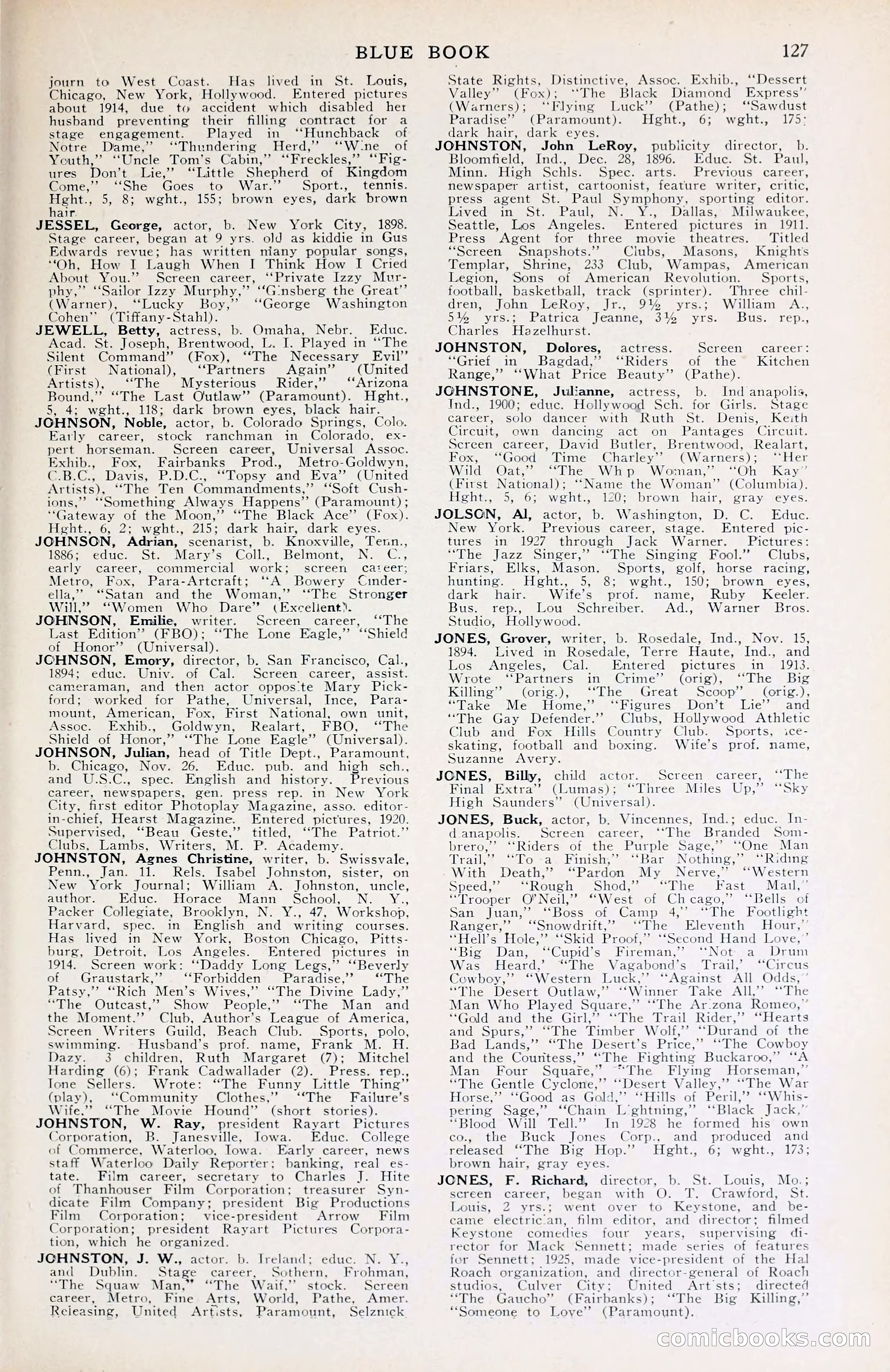 1929 Motion Picture News Blue Book — page 129 of 326