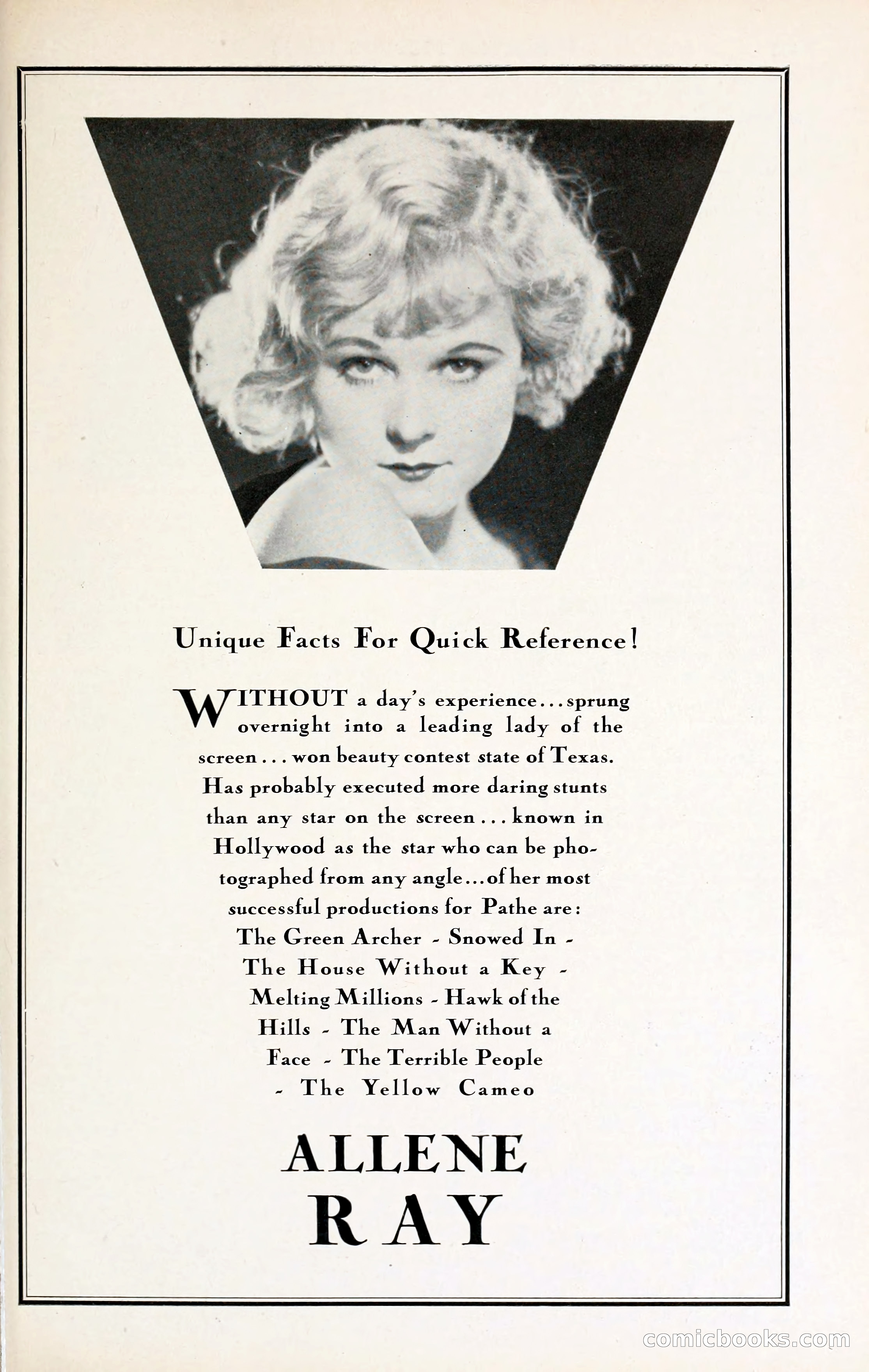 1929 Motion Picture News Blue Book — page 153 of 326