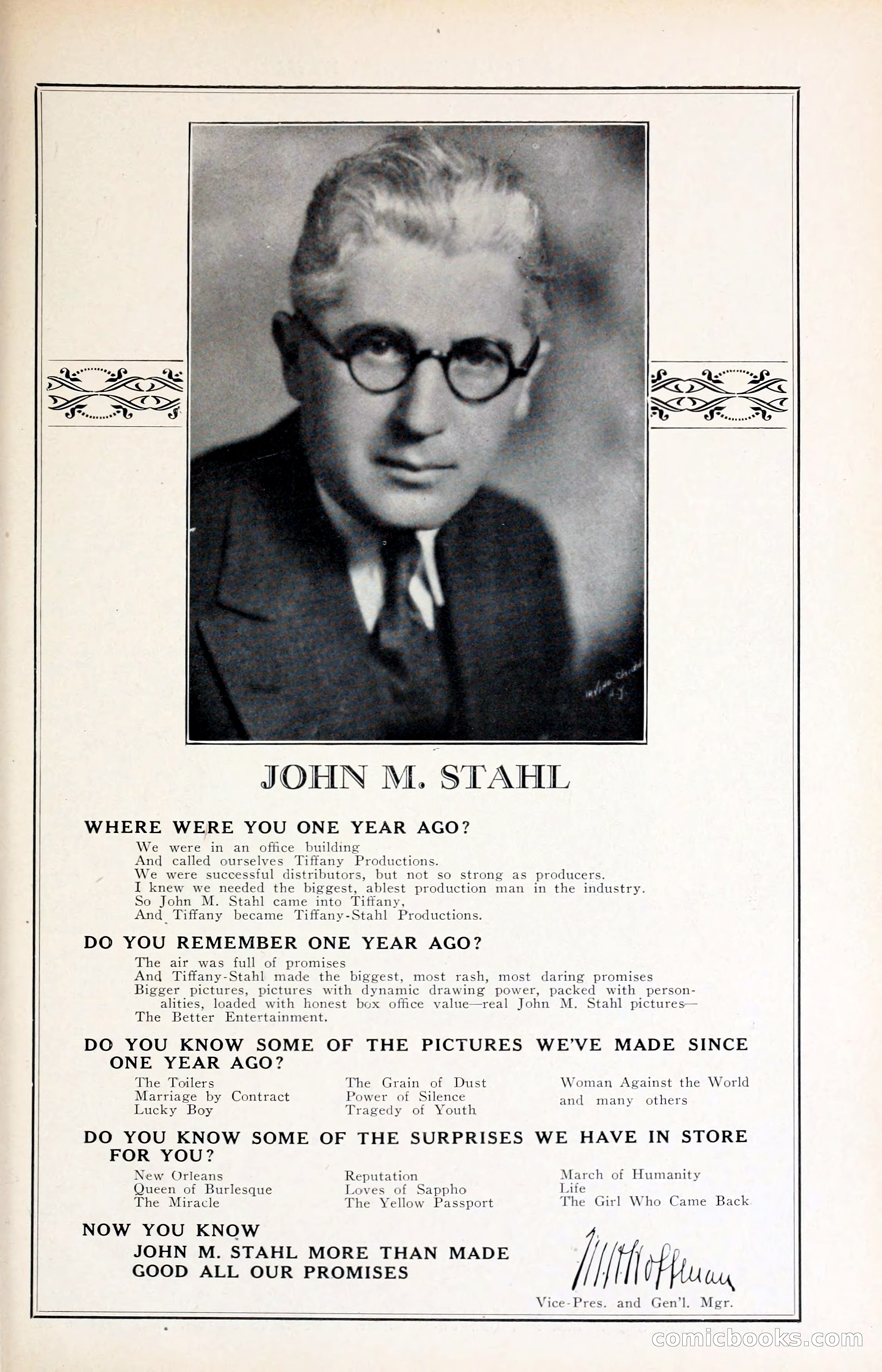 1929 Motion Picture News Blue Book — page 169 of 326