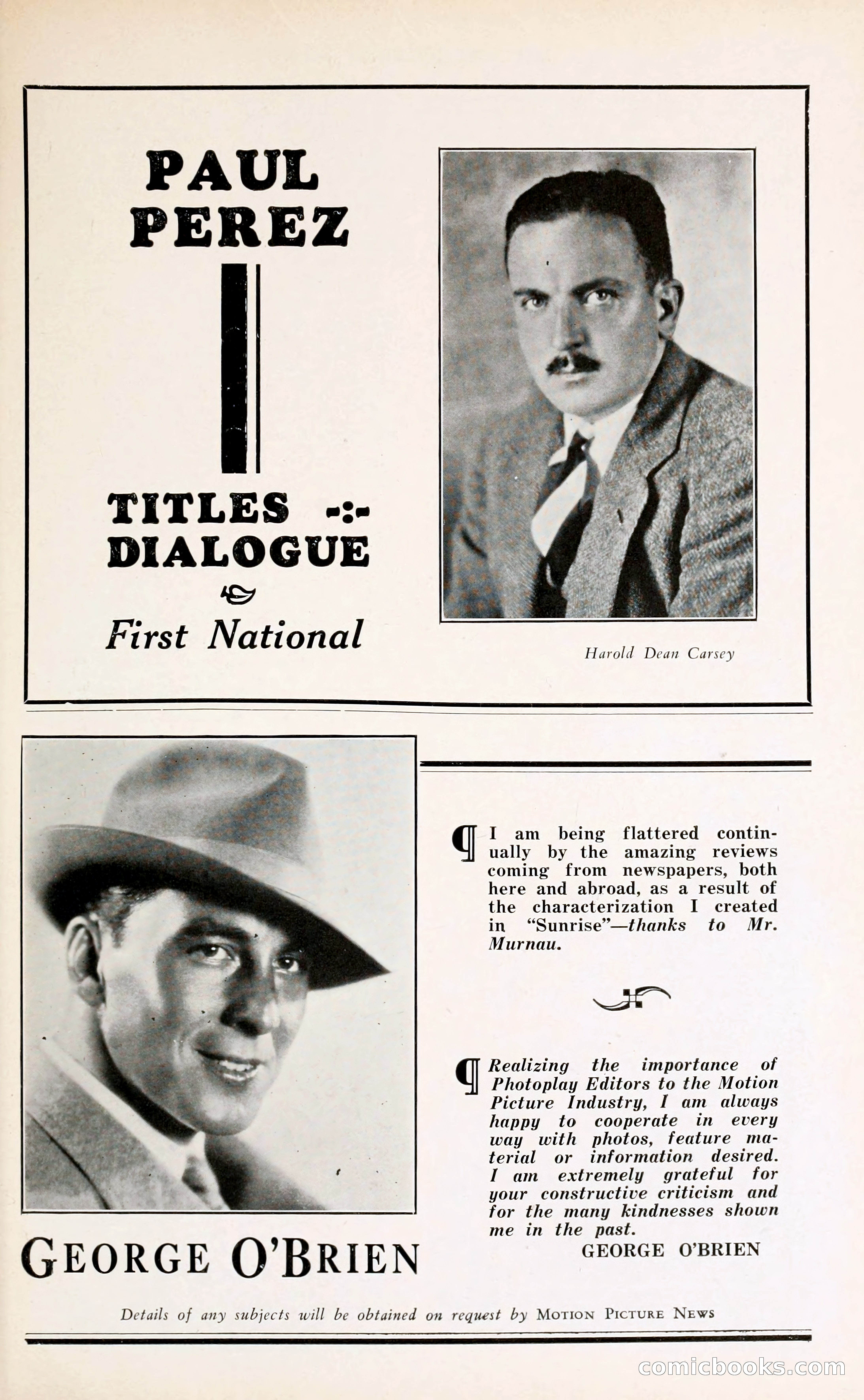 1929 Motion Picture News Blue Book — page 199 of 326