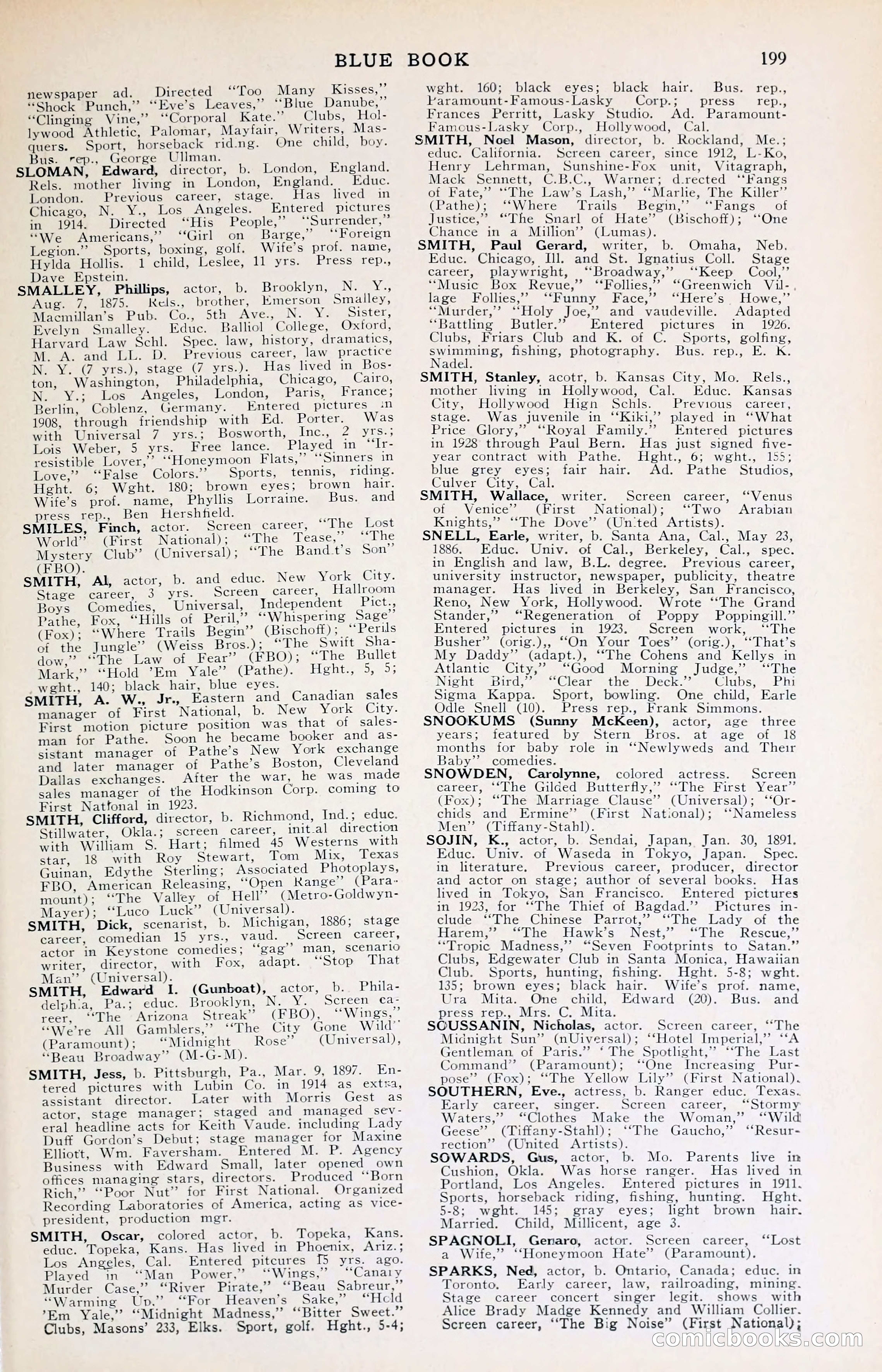 1929 Motion Picture News Blue Book — page 201 of 326