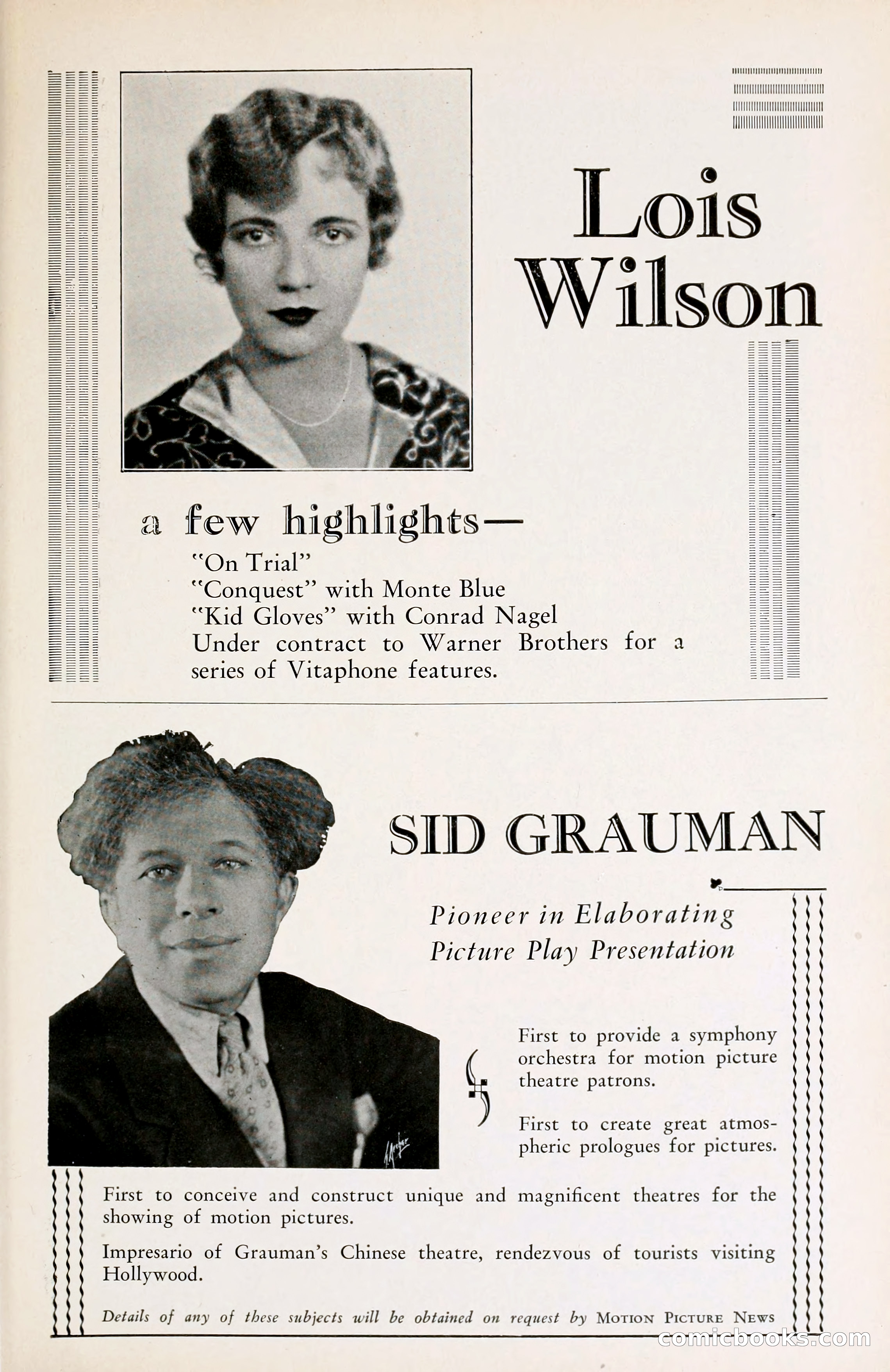 1929 Motion Picture News Blue Book — page 211 of 326