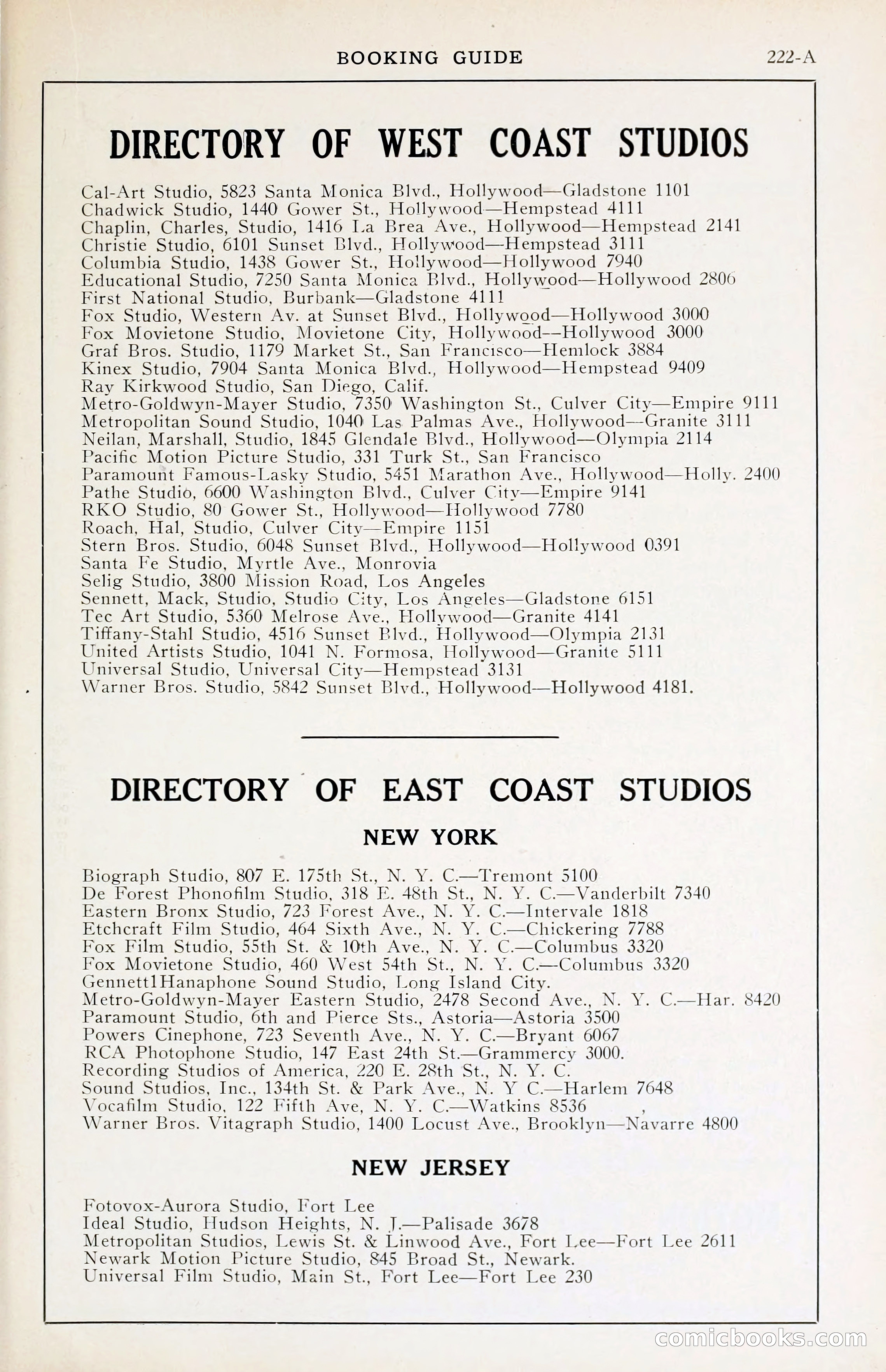 1929 Motion Picture News Blue Book — page 225 of 326