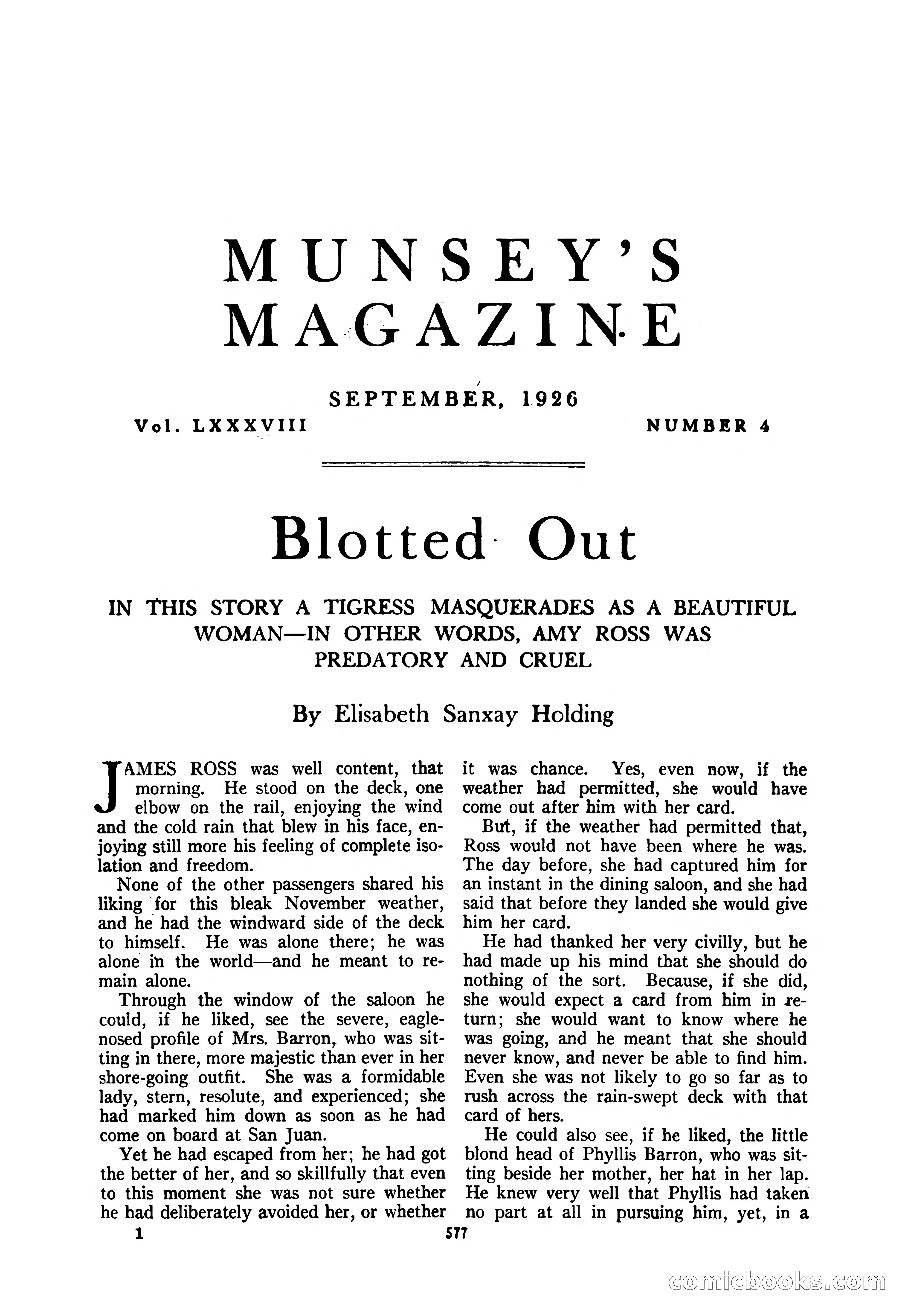 Munsey's Magazine, September 1926 — page 11 of 212