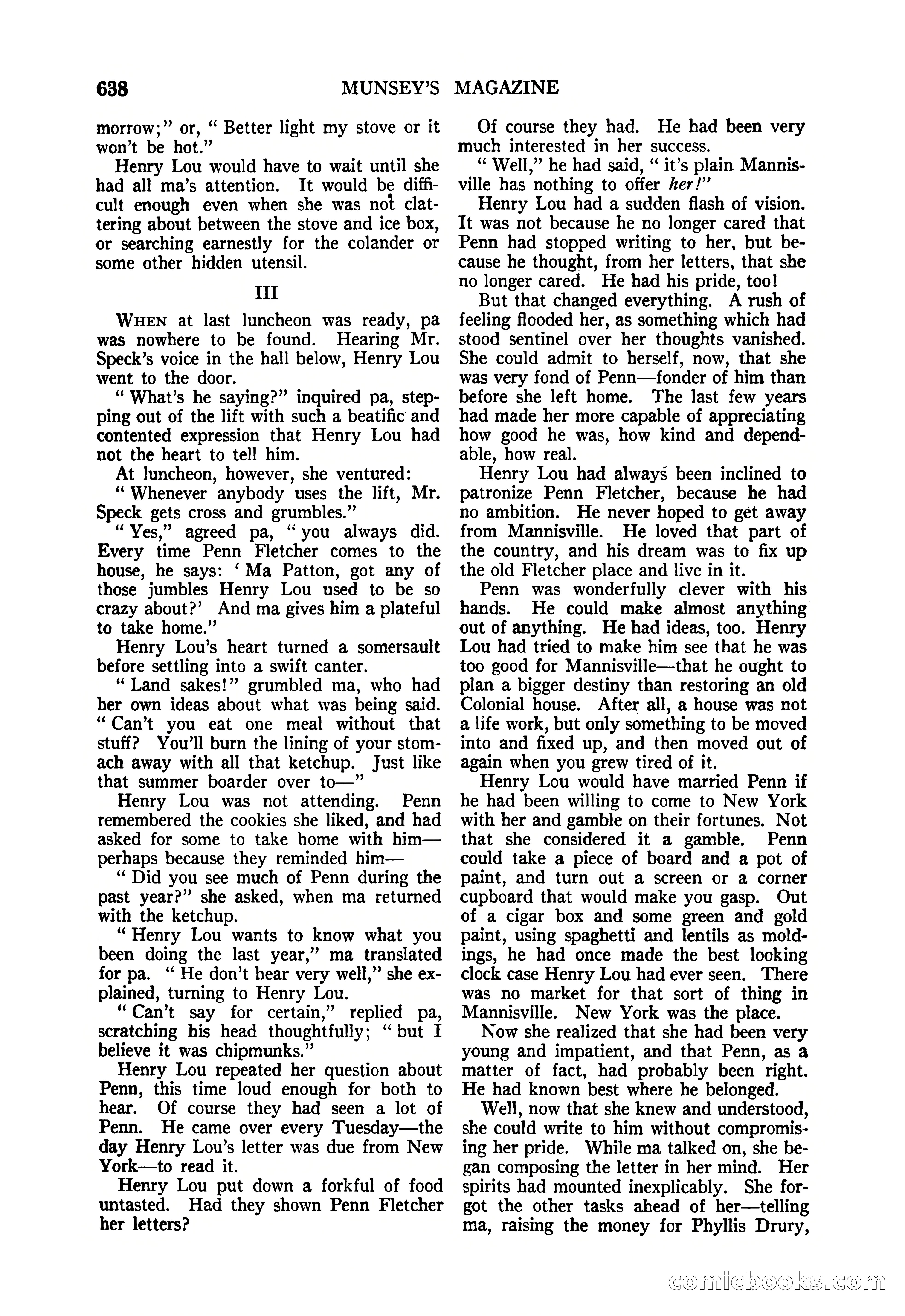 Munsey's Magazine, September 1926 — page 72 of 212