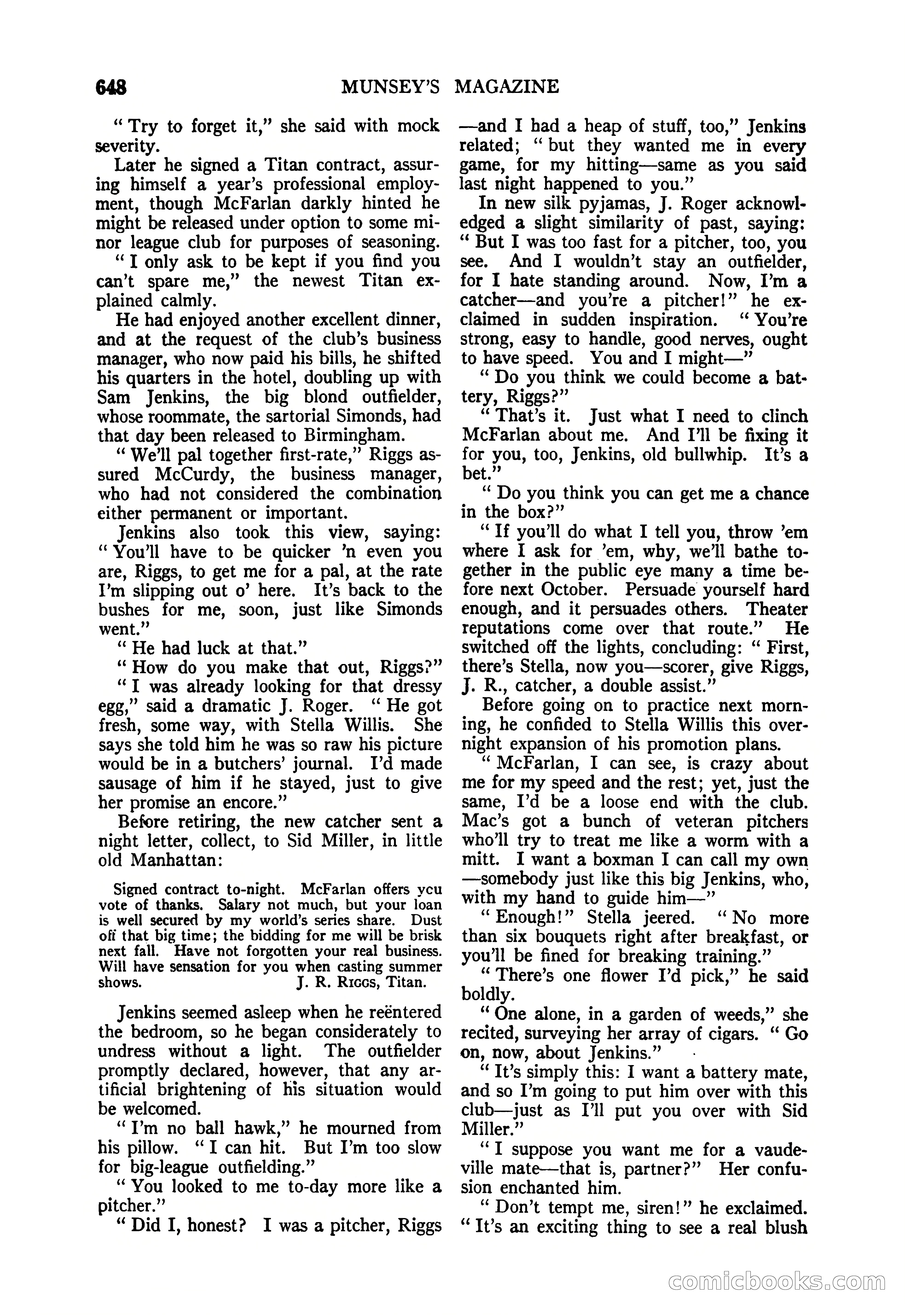 Munsey's Magazine, September 1926 — page 82 of 212