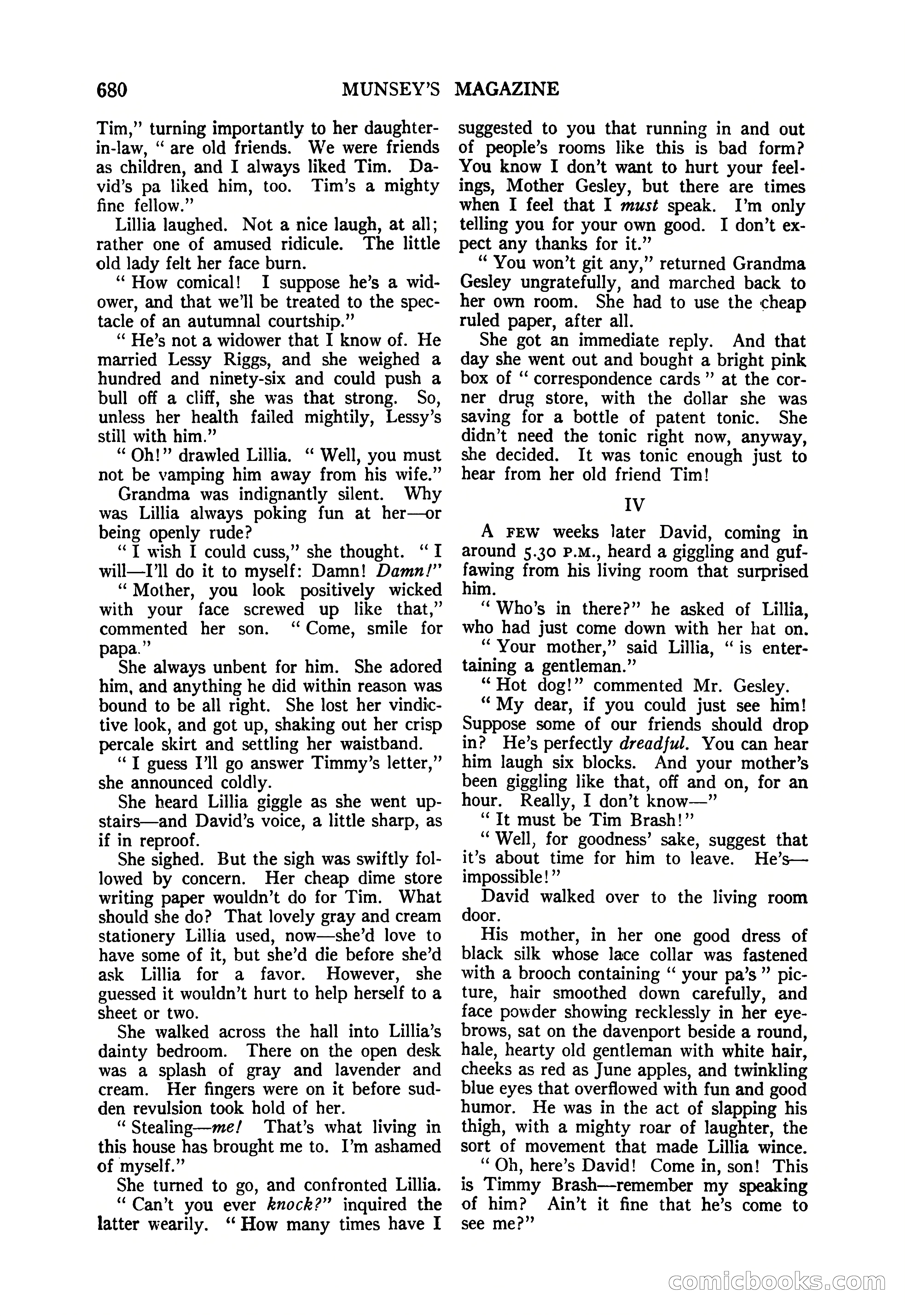 Munsey's Magazine, September 1926 — page 114 of 212