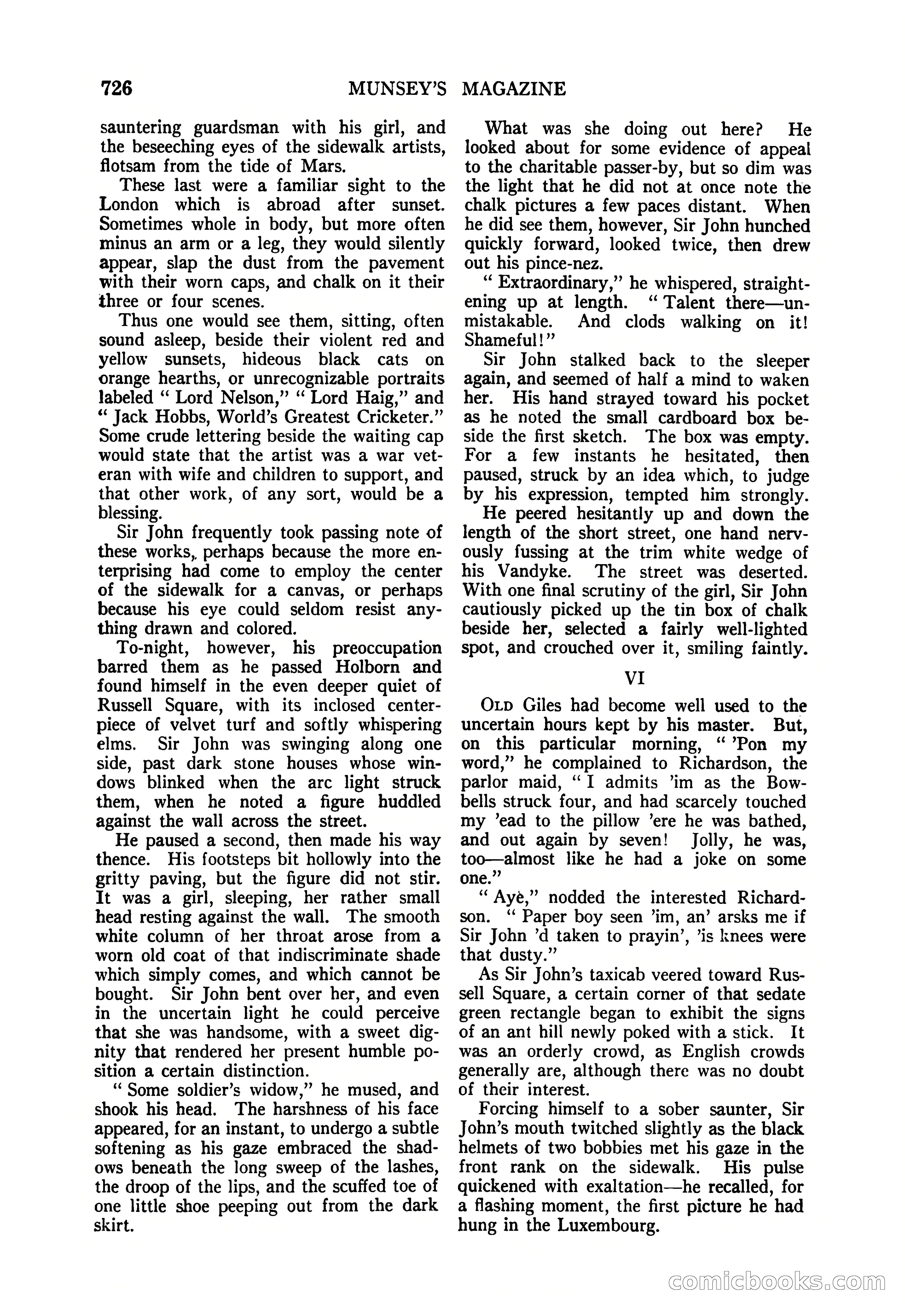 Munsey's Magazine, September 1926 — page 160 of 212