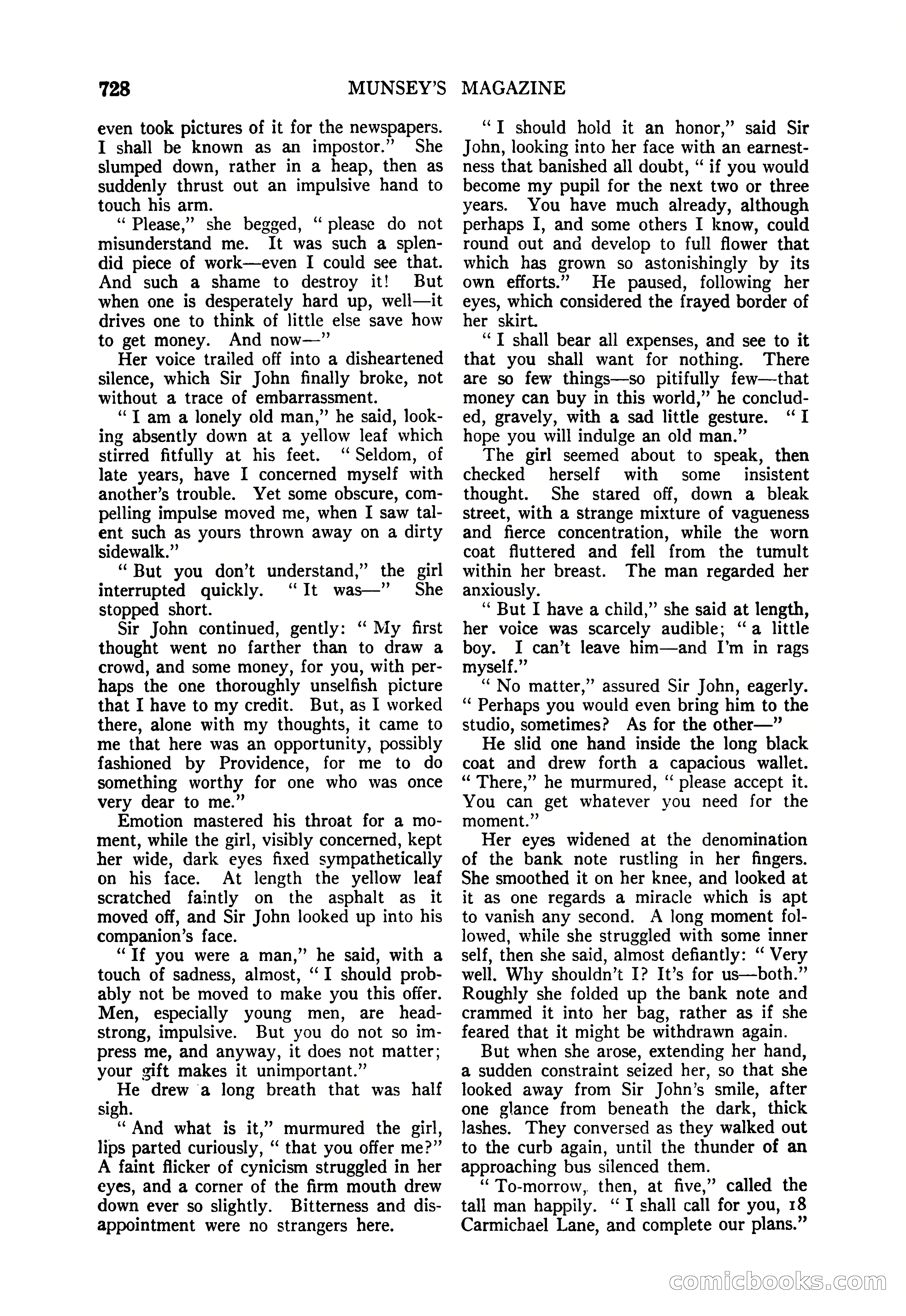 Munsey's Magazine, September 1926 — page 162 of 212