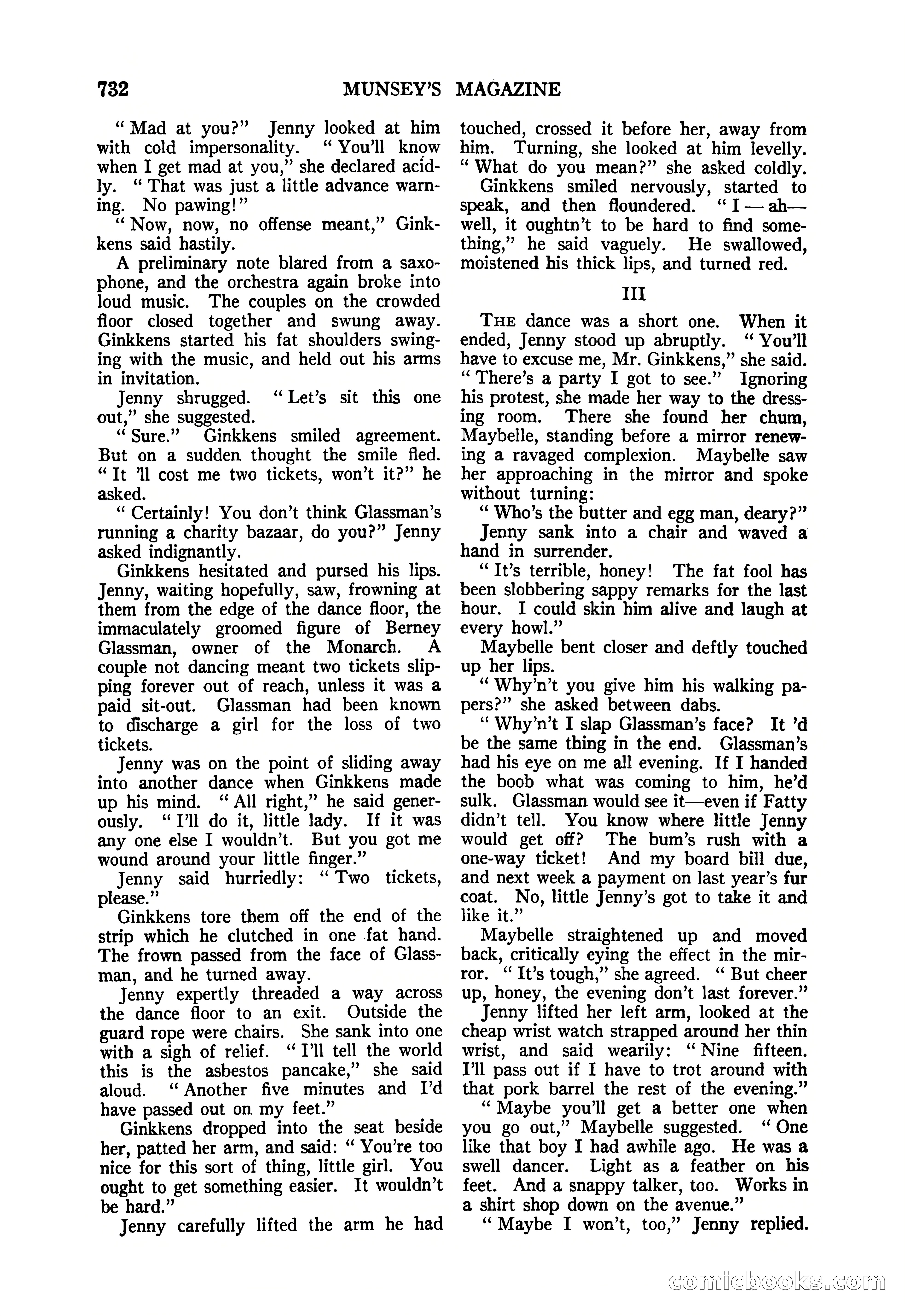 Munsey's Magazine, September 1926 — page 166 of 212