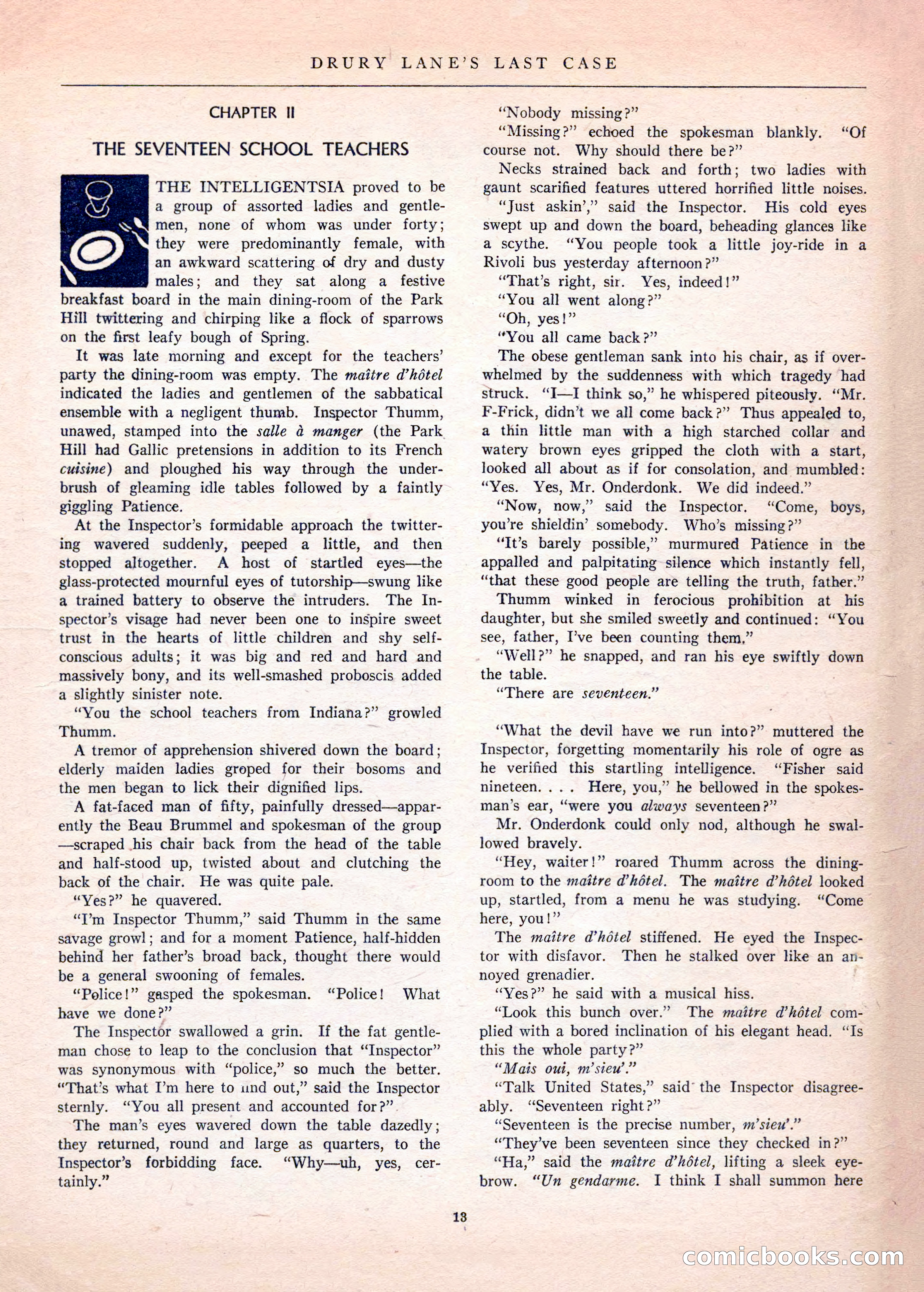 Mystery League, Vol. 1, No. 1 — page 15 of 164