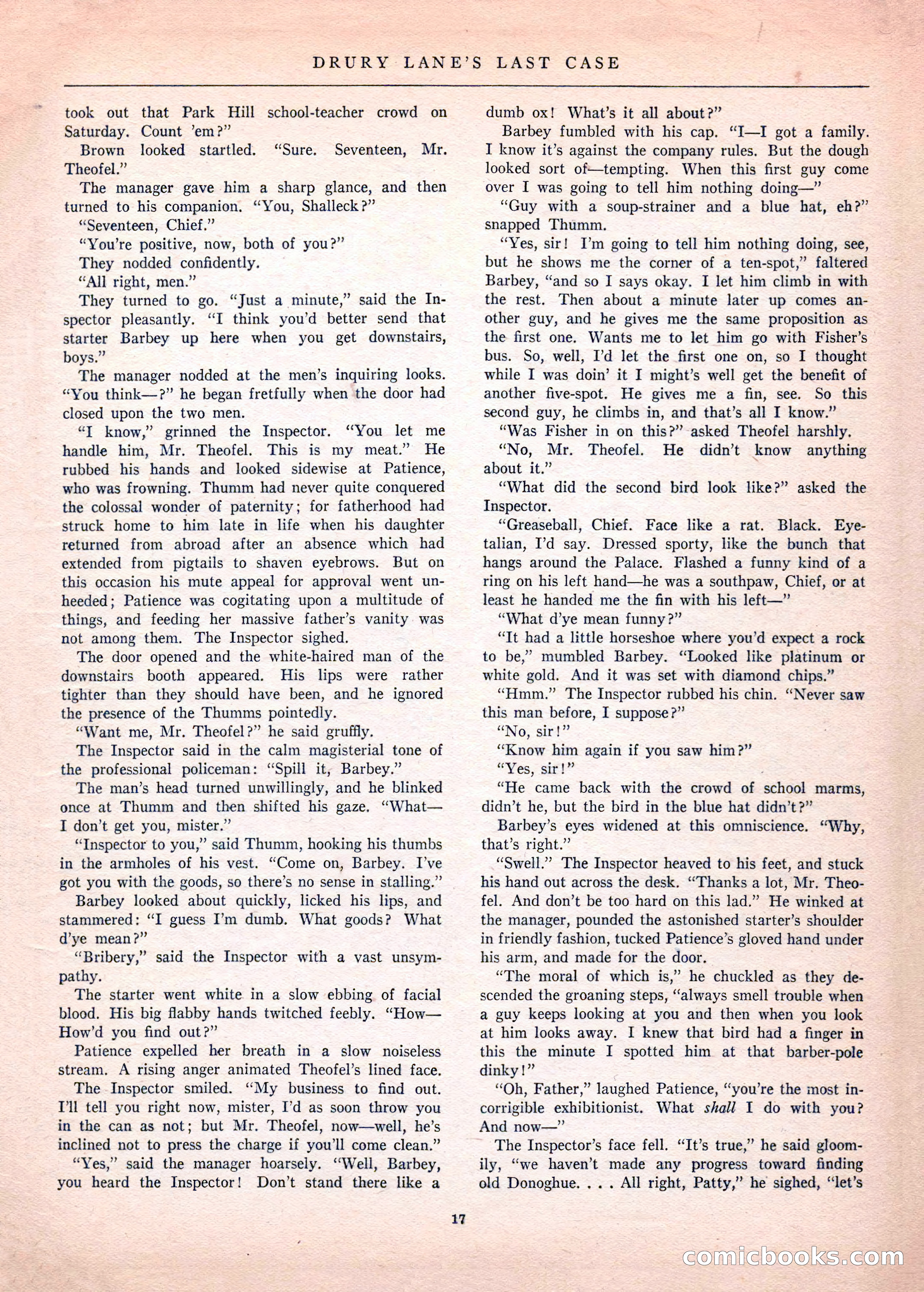 Mystery League, Vol. 1, No. 1 — page 19 of 164