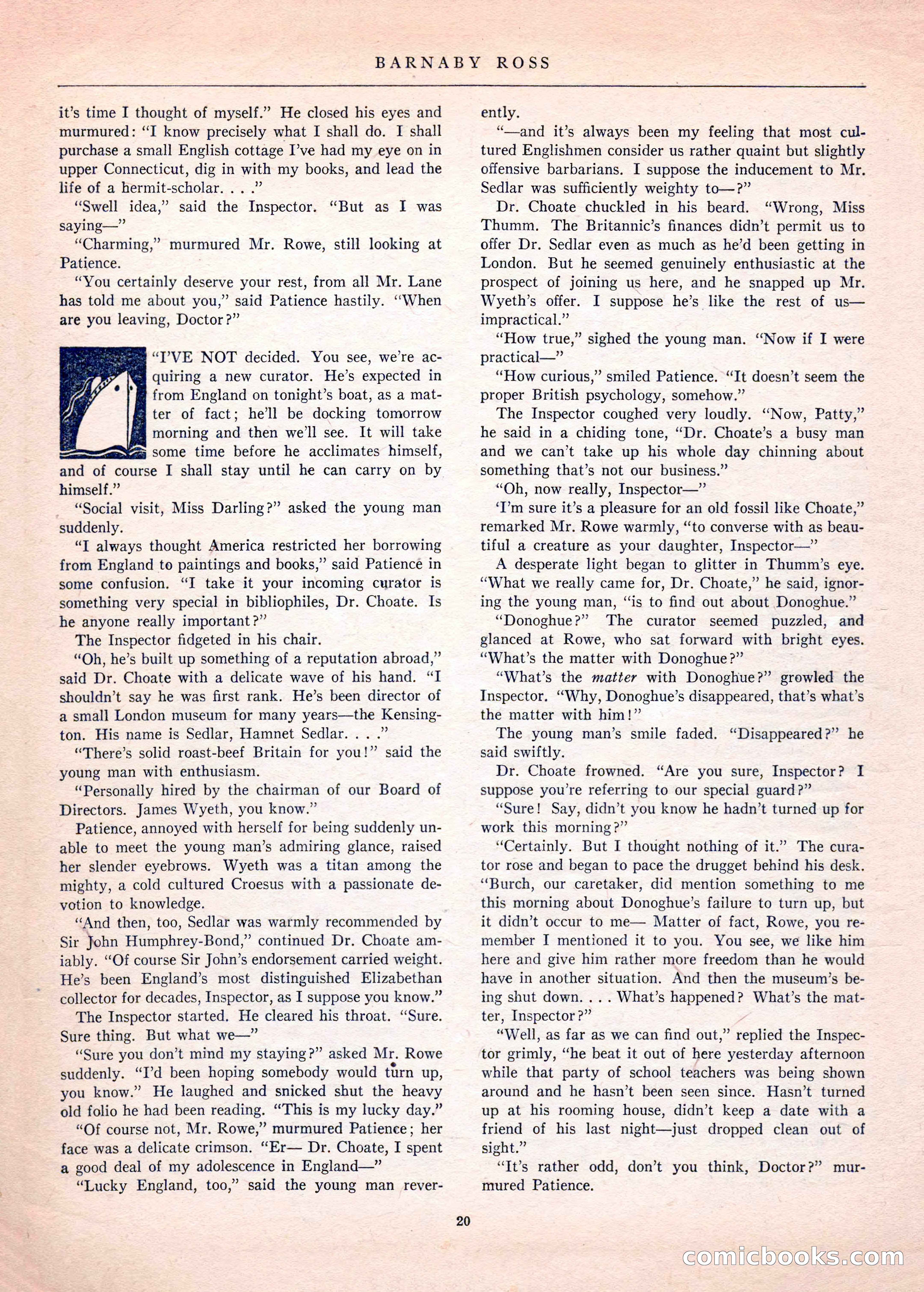 Mystery League, Vol. 1, No. 1 — page 22 of 164