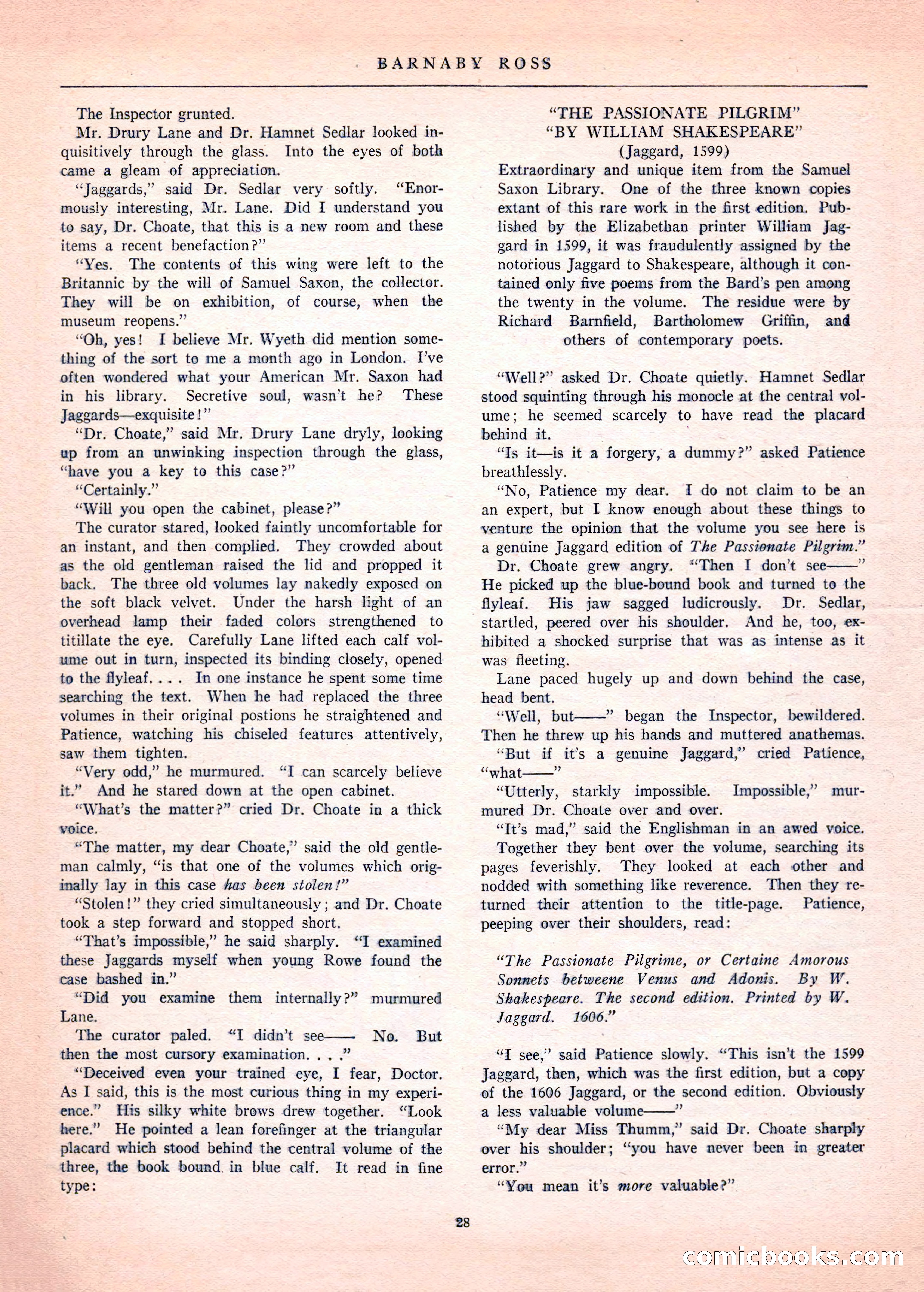 Mystery League, Vol. 1, No. 1 — page 30 of 164