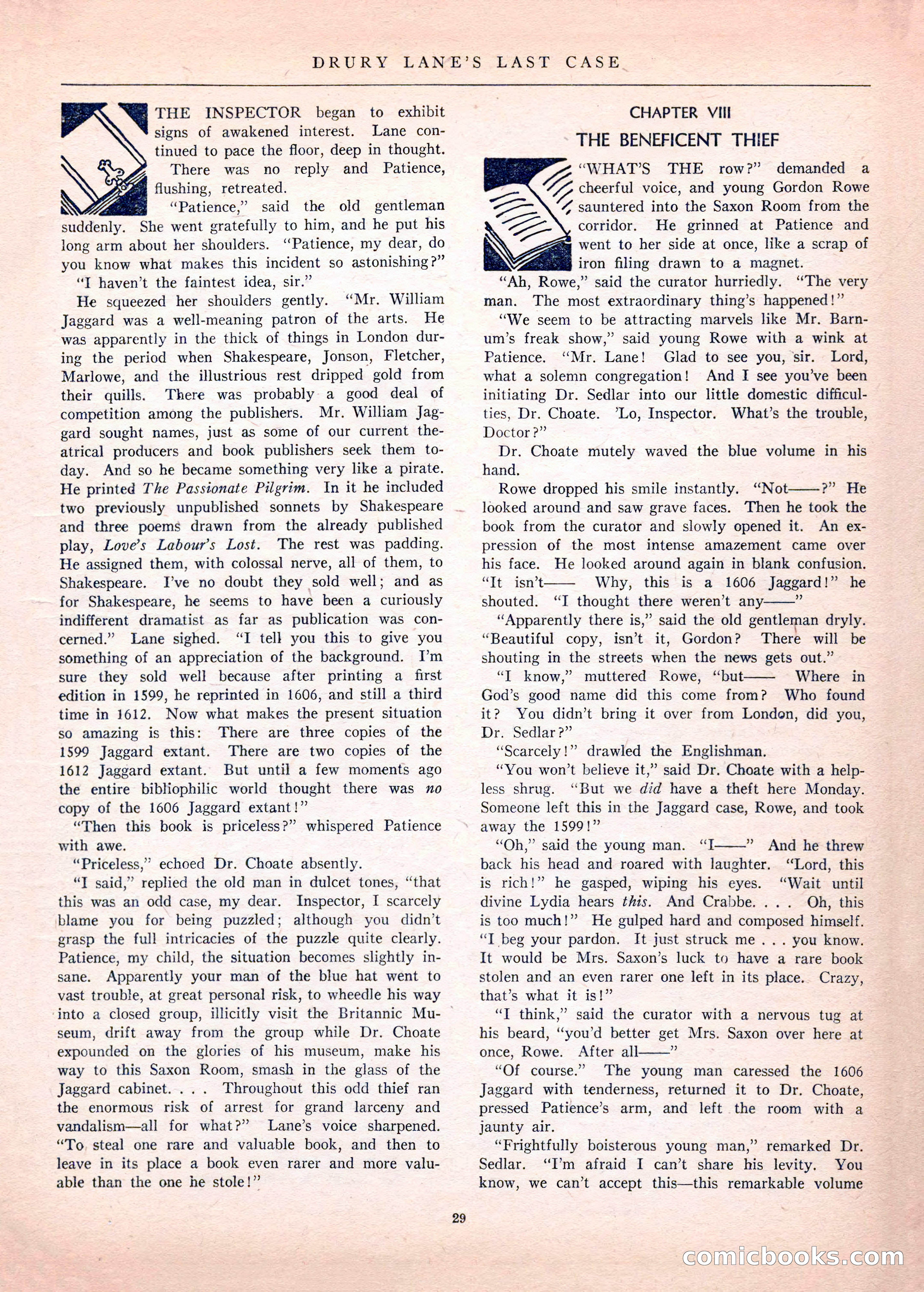 Mystery League, Vol. 1, No. 1 — page 31 of 164