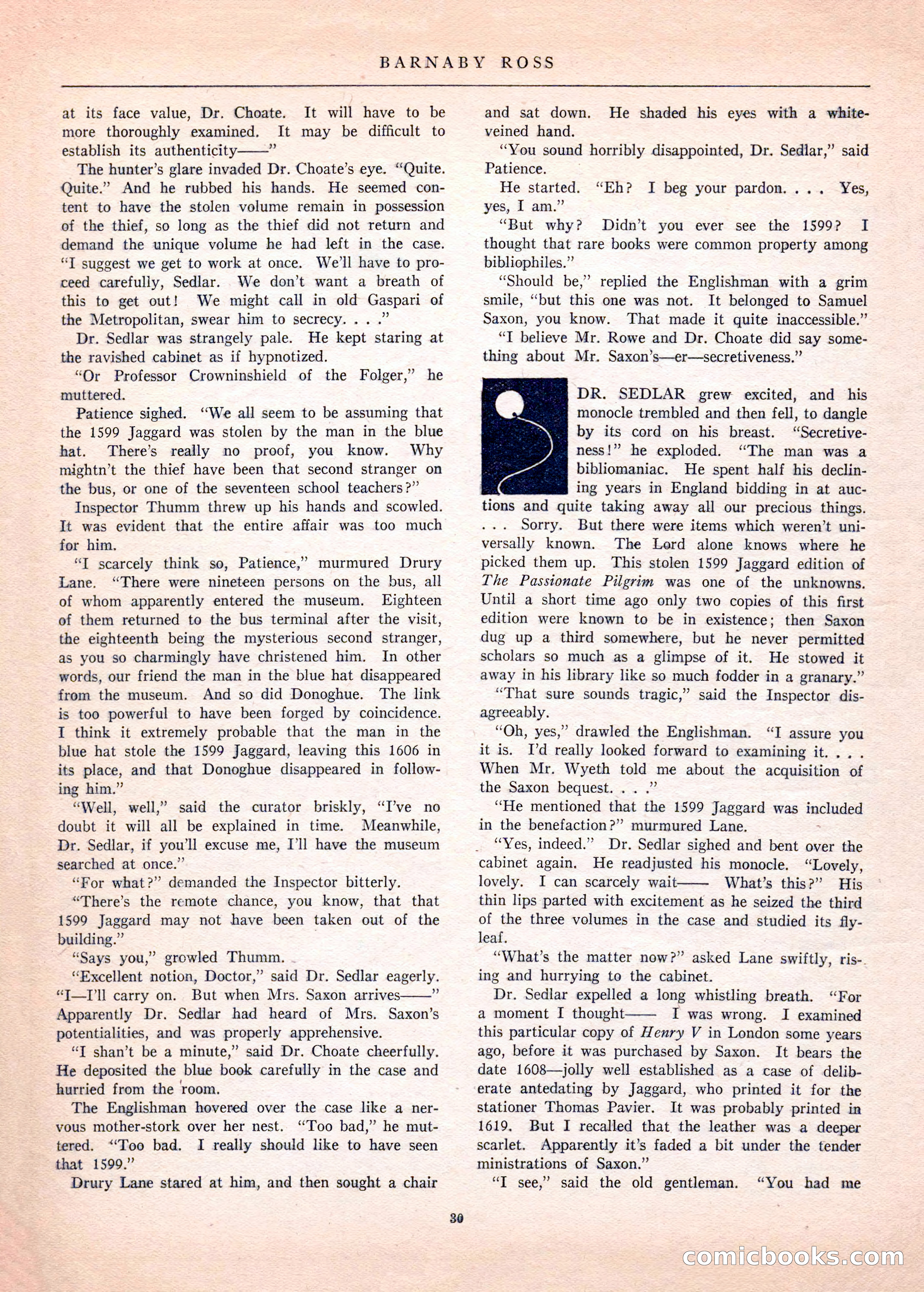 Mystery League, Vol. 1, No. 1 — page 32 of 164