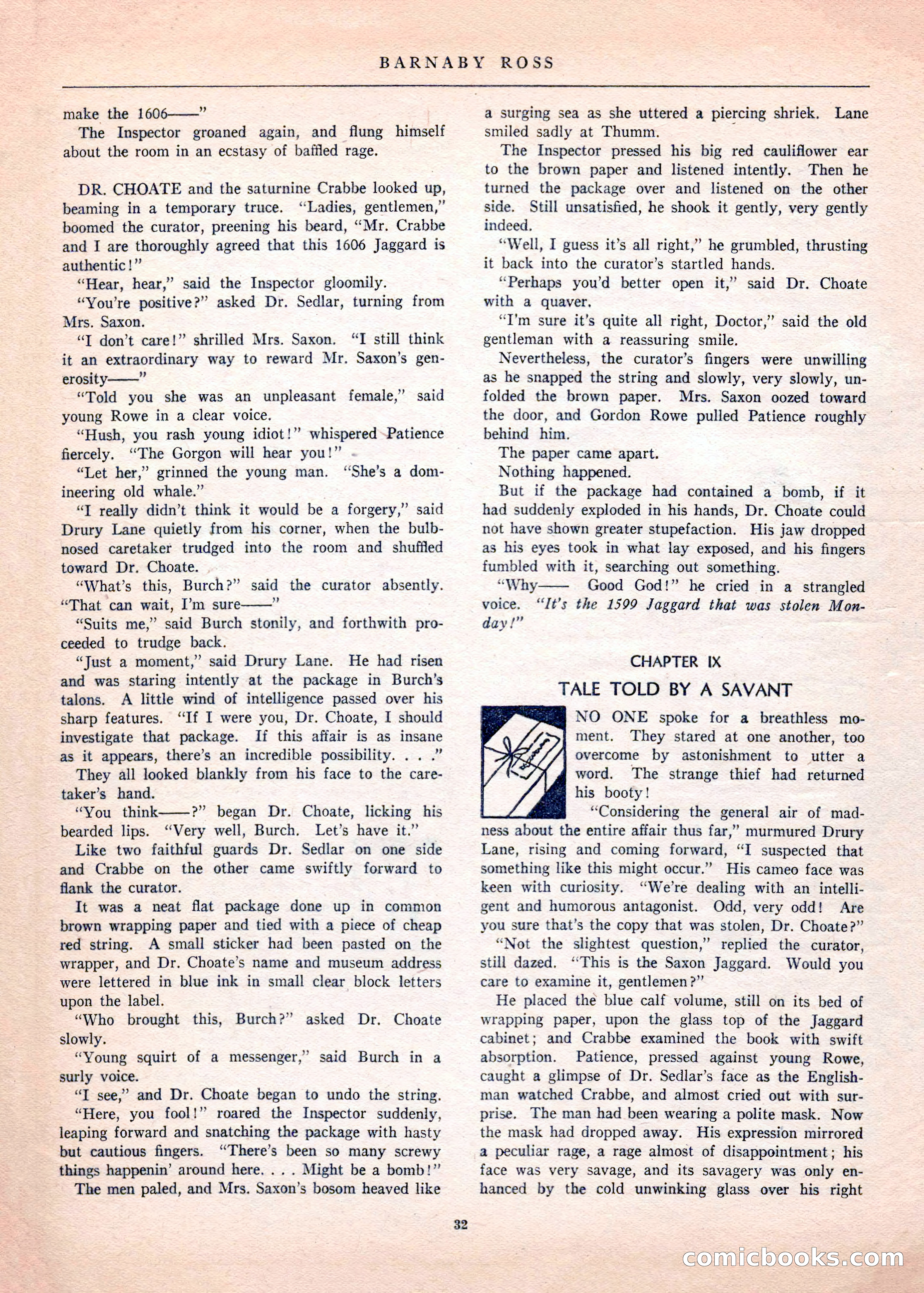 Mystery League, Vol. 1, No. 1 — page 34 of 164