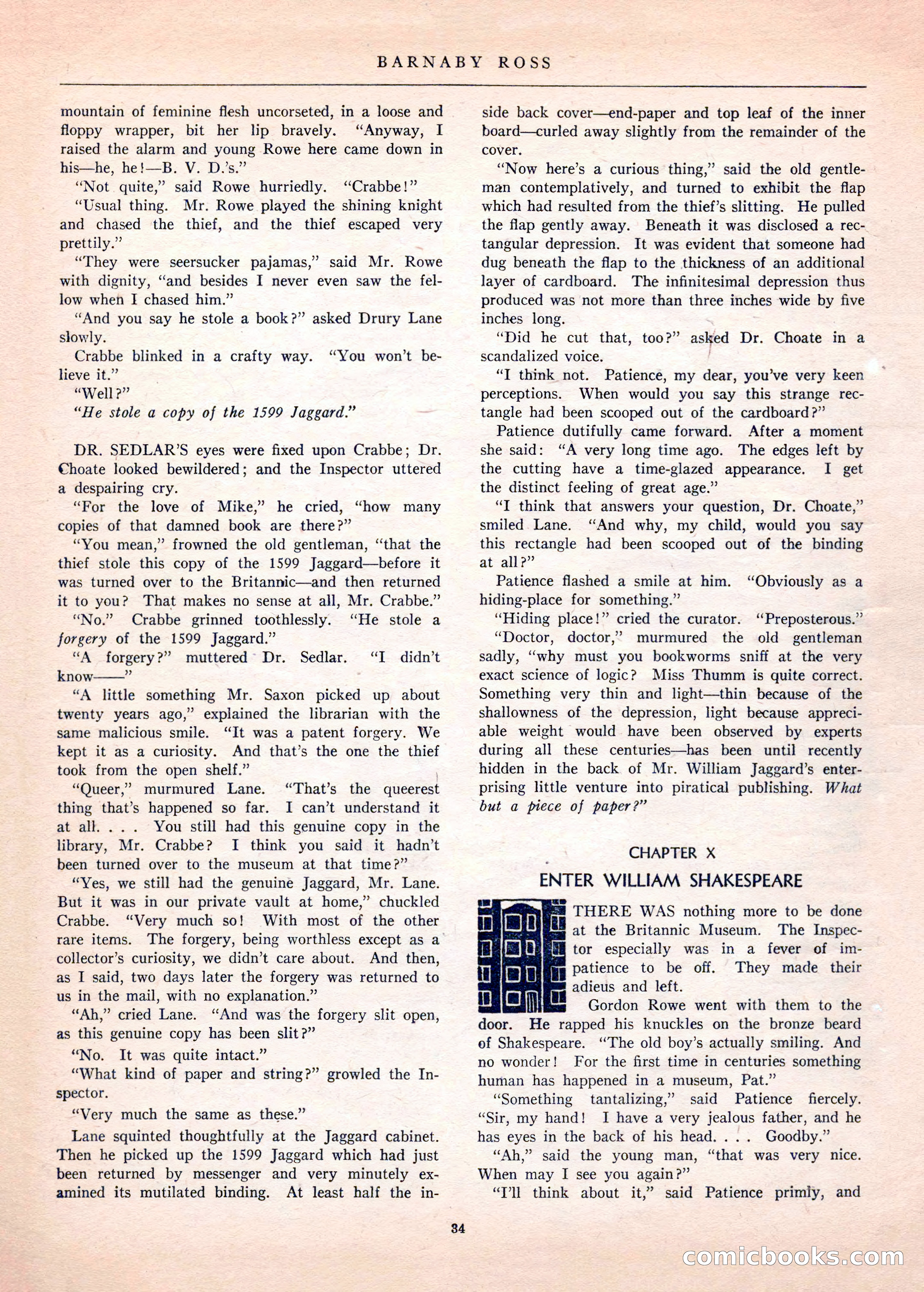 Mystery League, Vol. 1, No. 1 — page 36 of 164