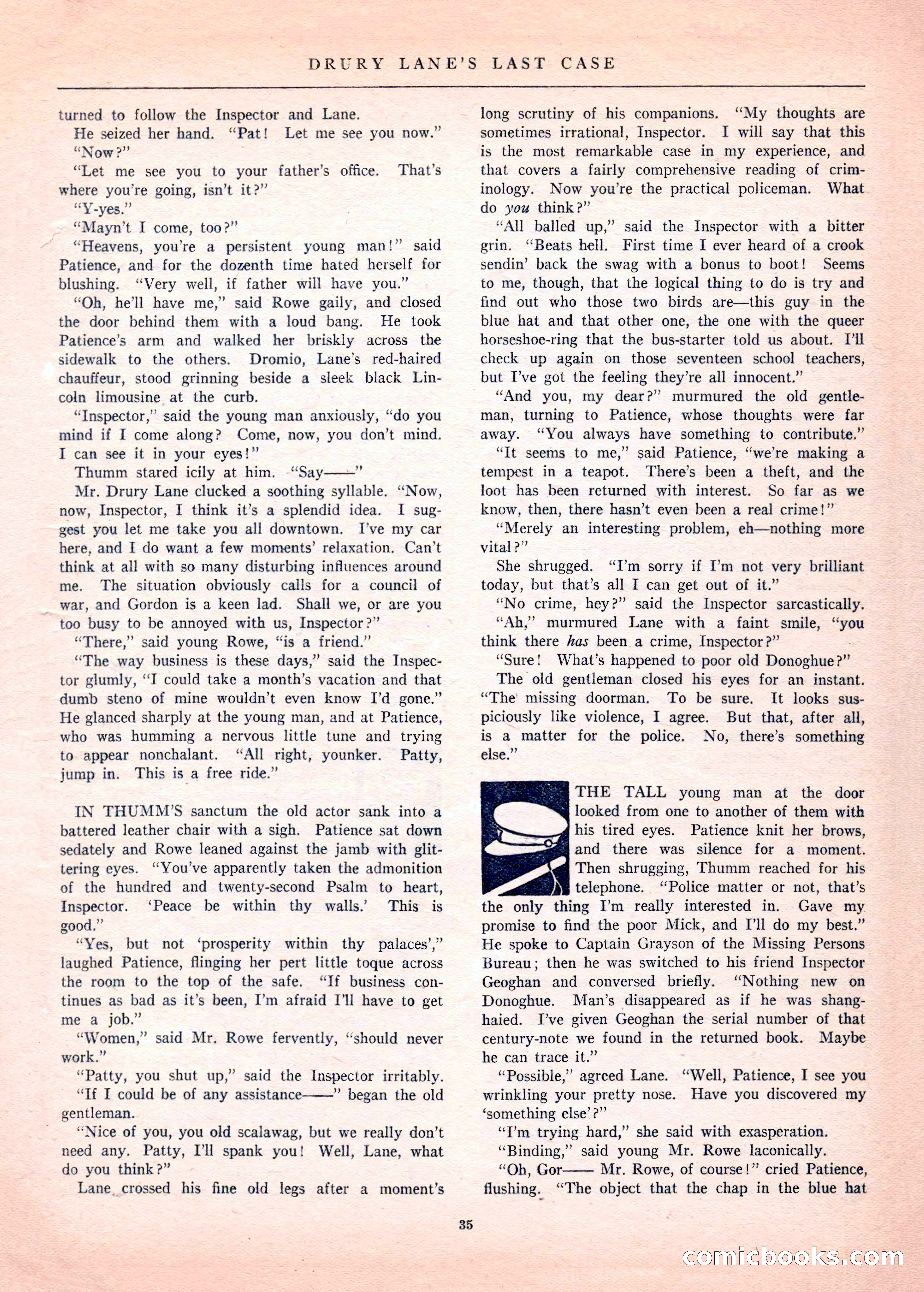 Mystery League, Vol. 1, No. 1 — page 37 of 164