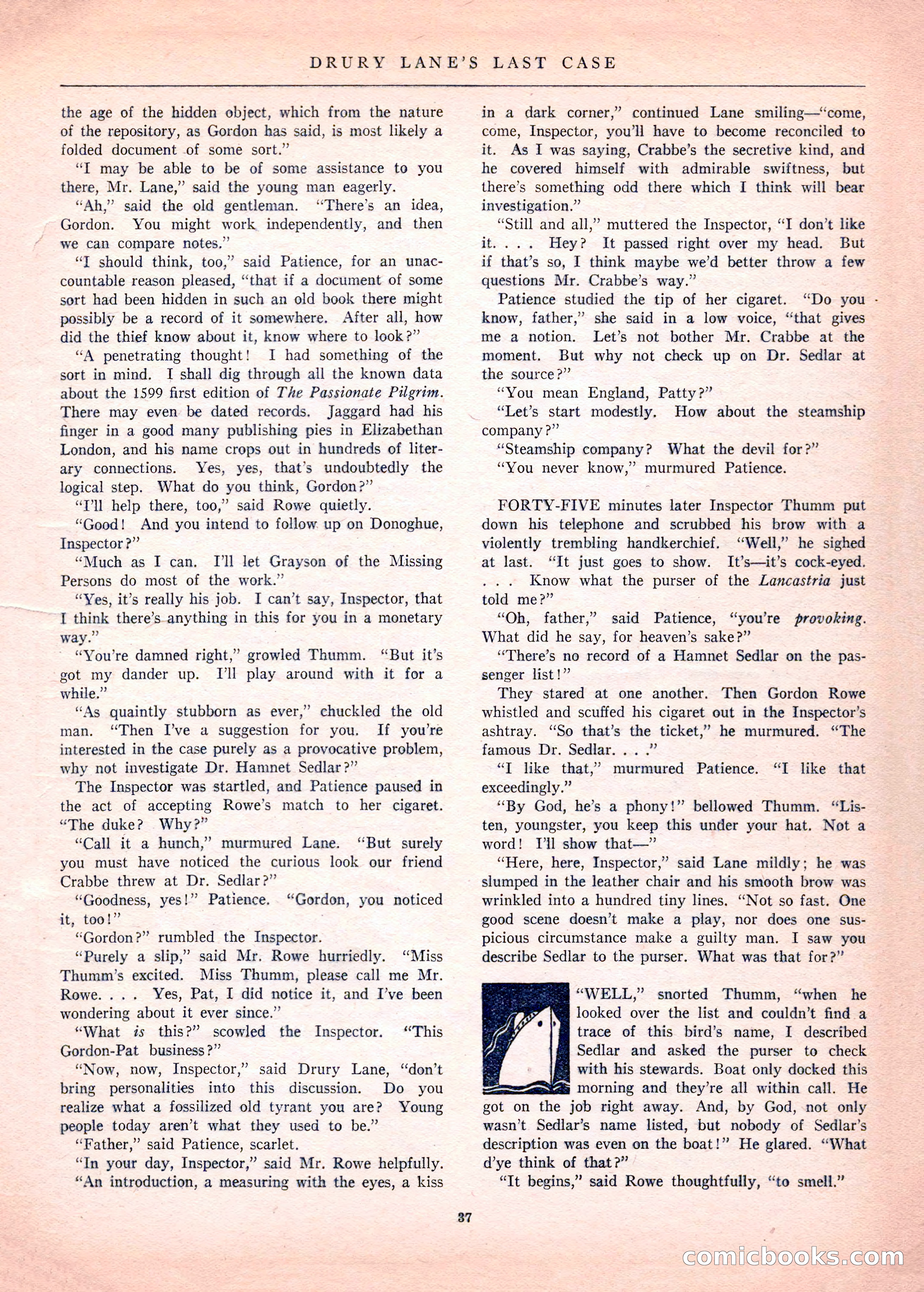 Mystery League, Vol. 1, No. 1 — page 39 of 164