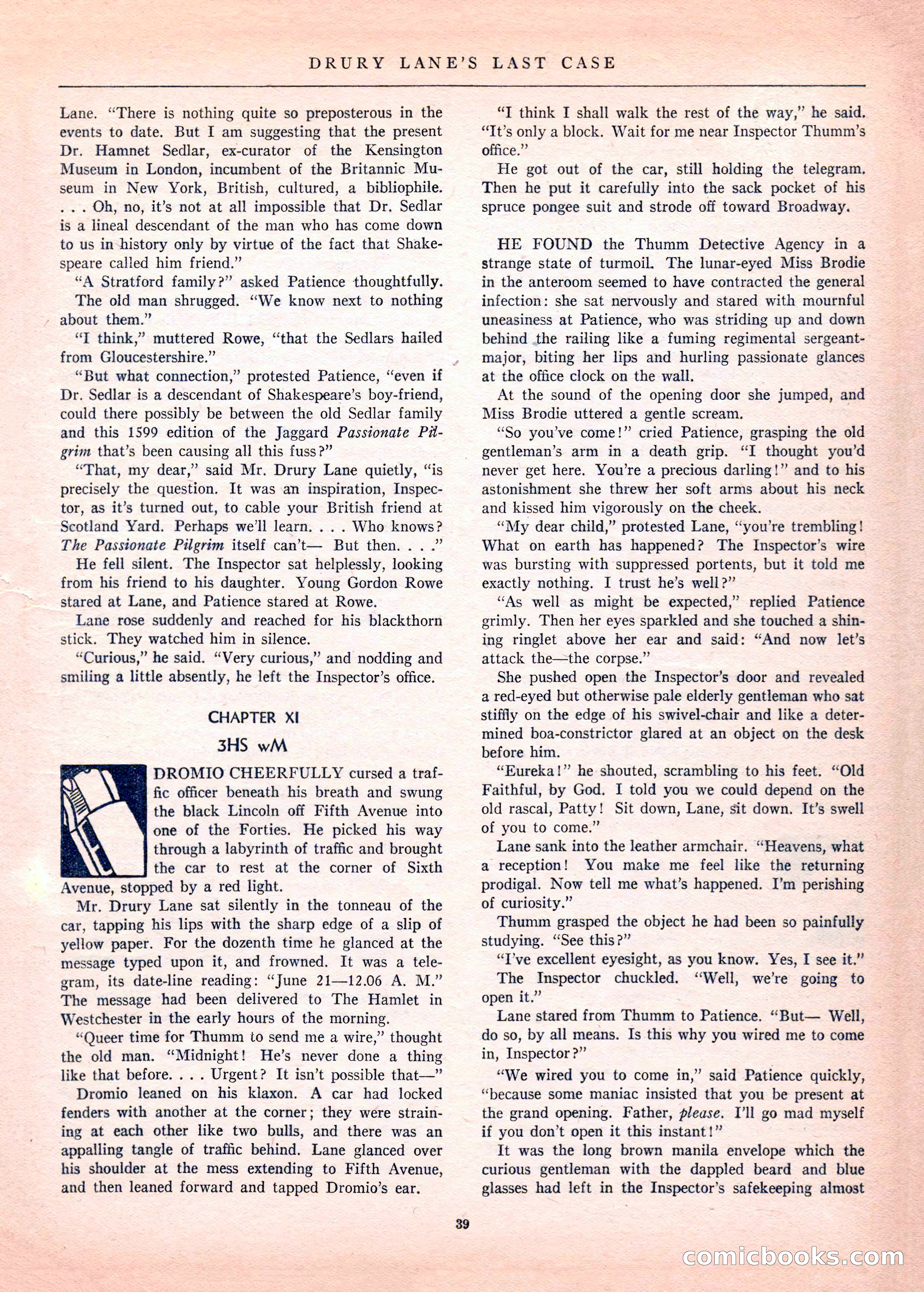 Mystery League, Vol. 1, No. 1 — page 41 of 164
