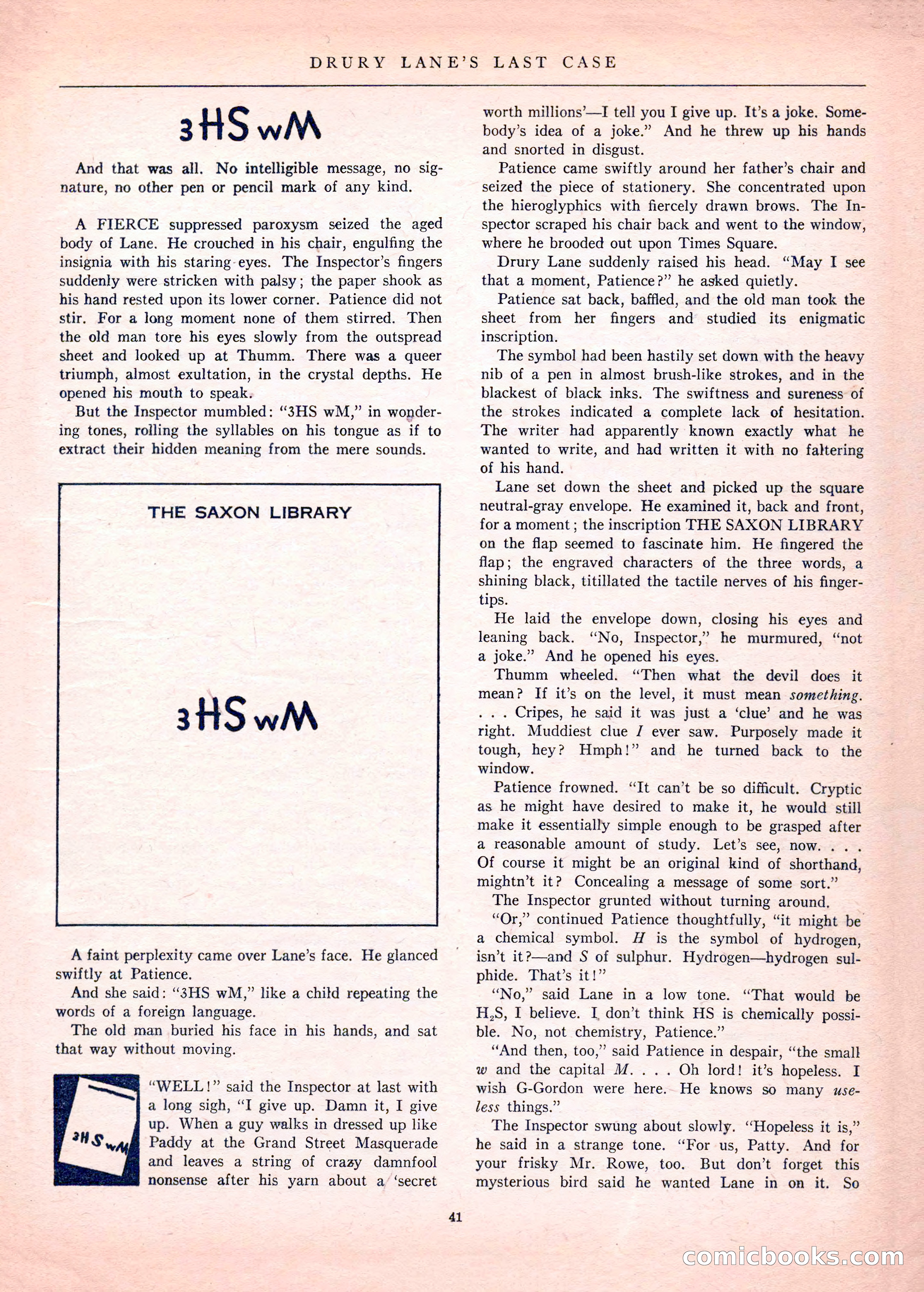 Mystery League, Vol. 1, No. 1 — page 43 of 164