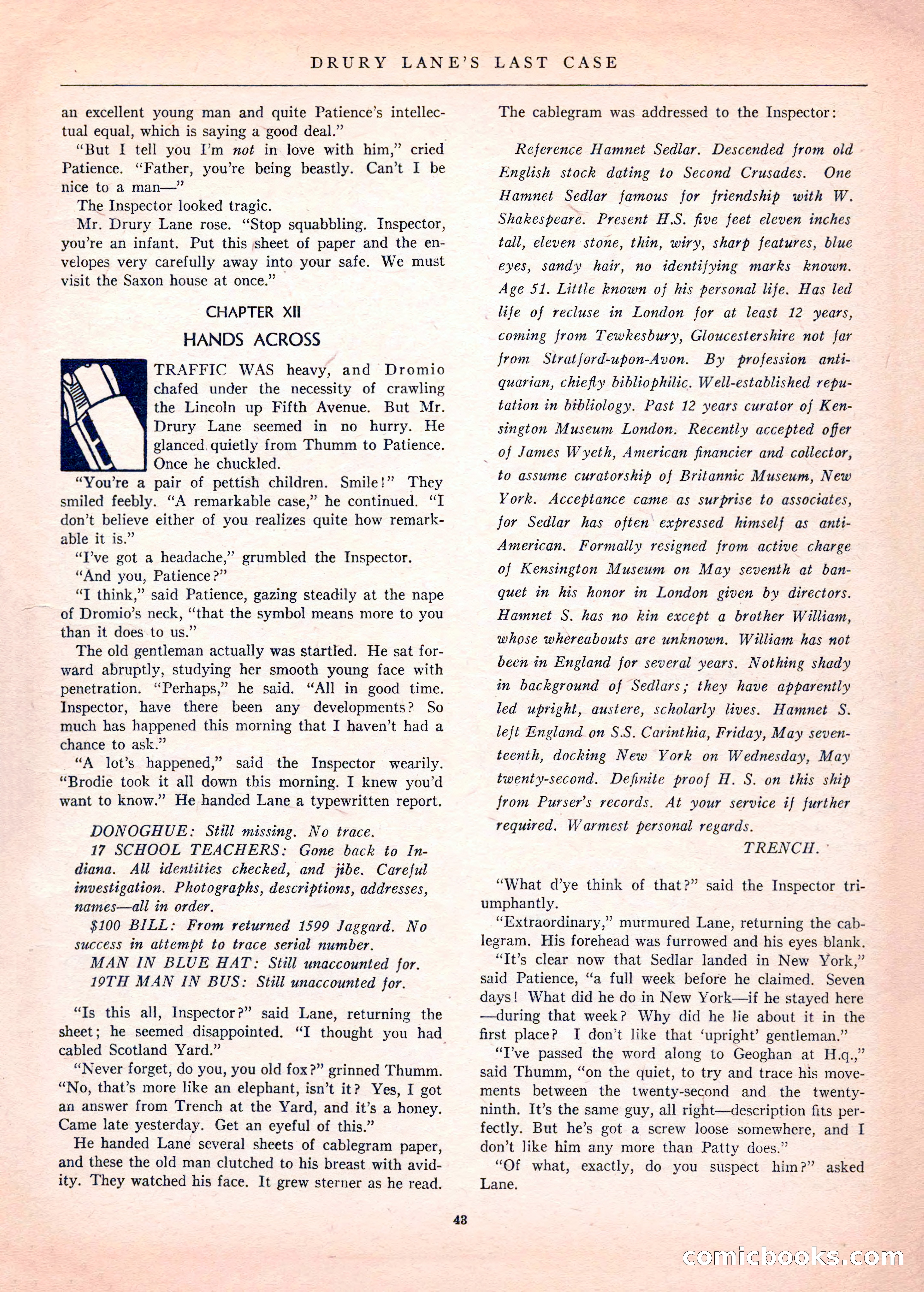 Mystery League, Vol. 1, No. 1 — page 45 of 164