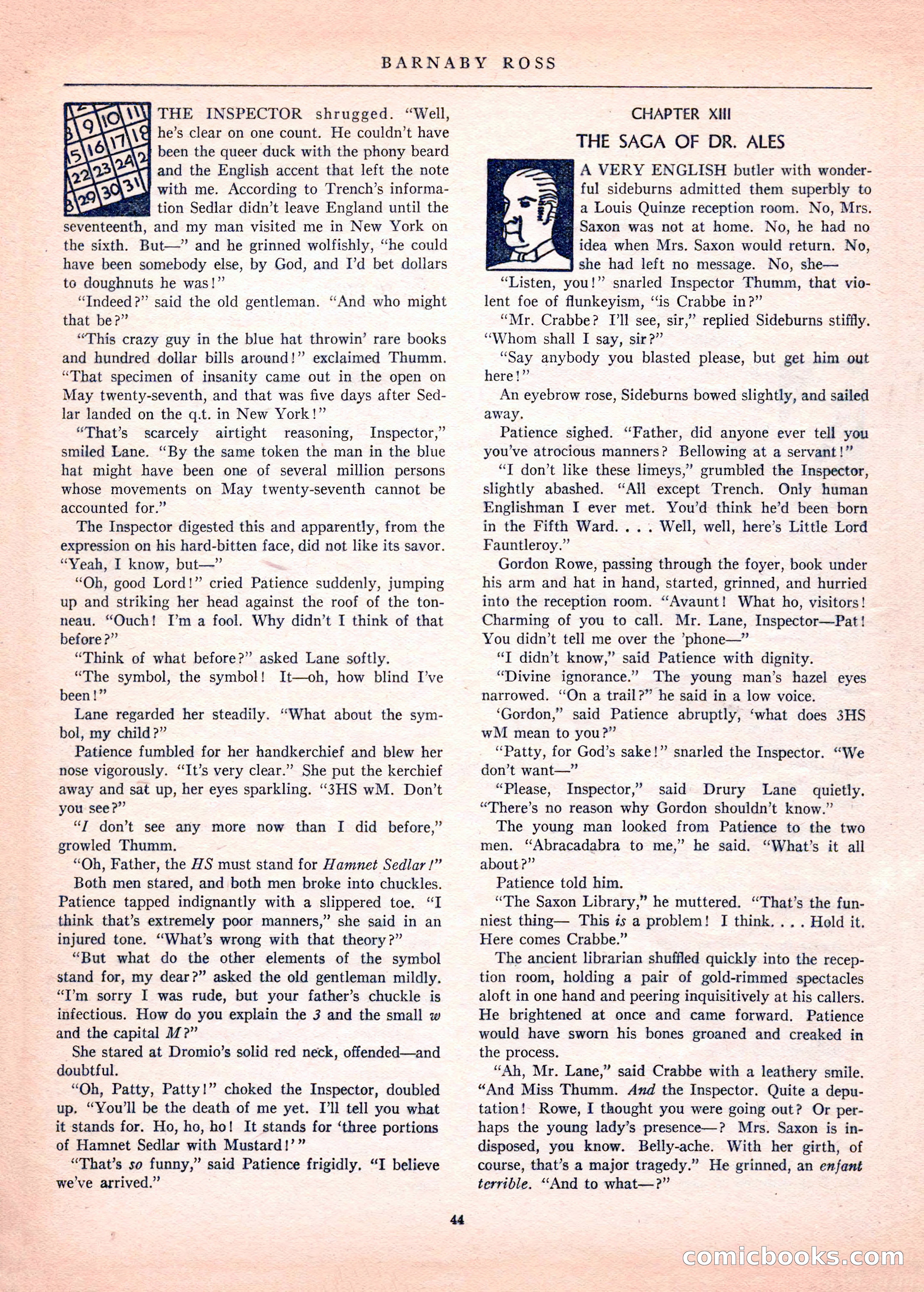 Mystery League, Vol. 1, No. 1 — page 46 of 164