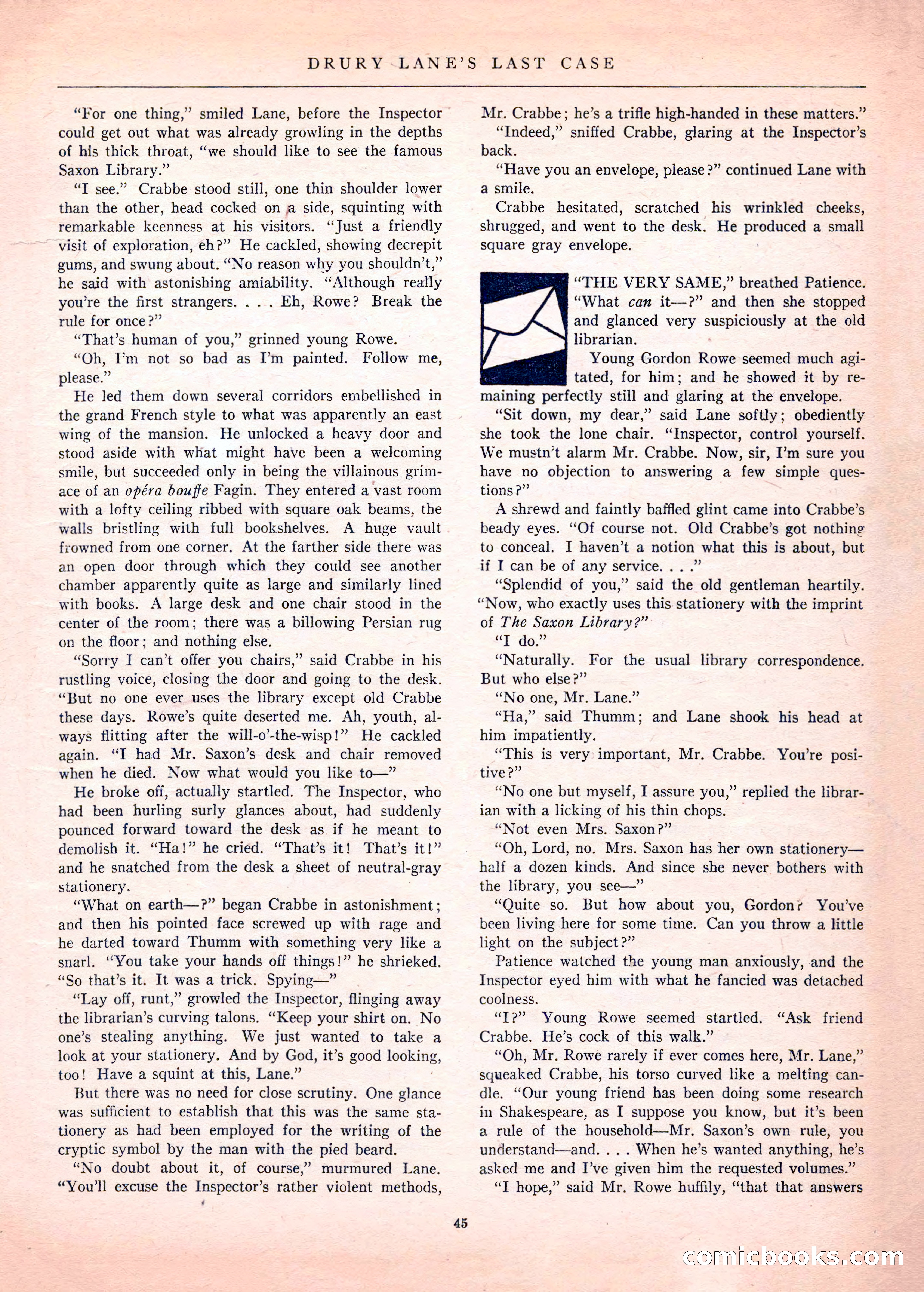 Mystery League, Vol. 1, No. 1 — page 47 of 164