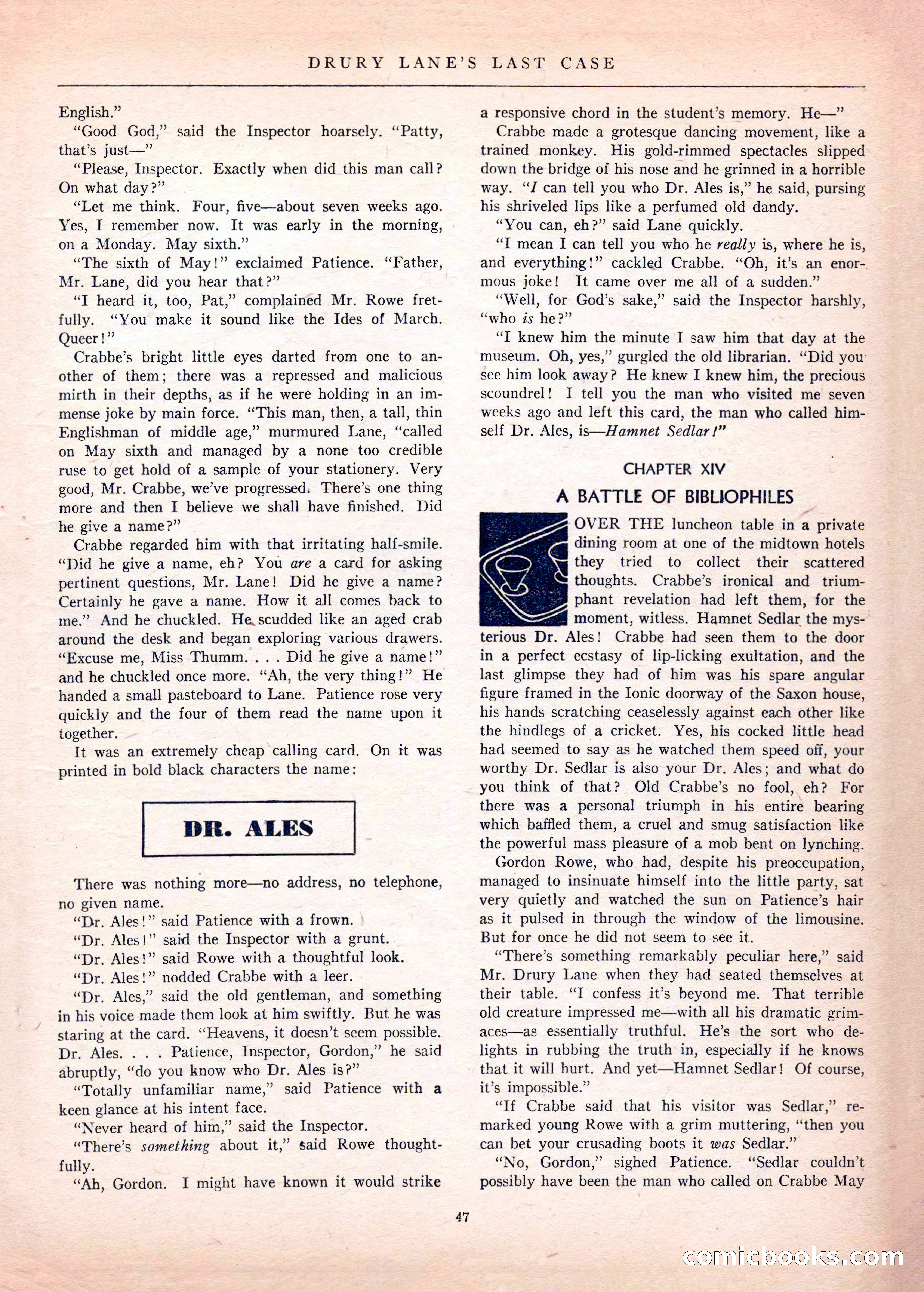 Mystery League, Vol. 1, No. 1 — page 49 of 164
