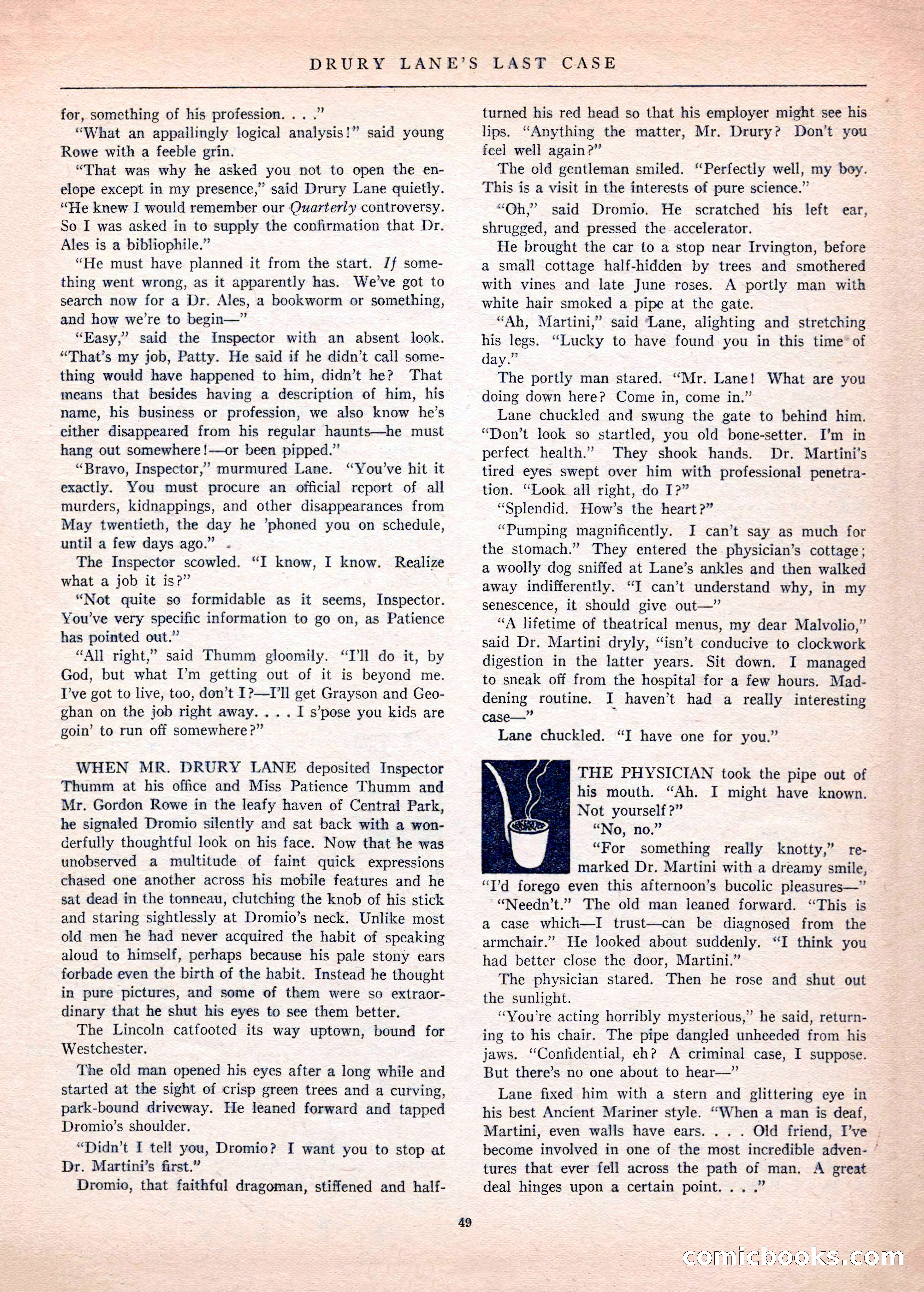 Mystery League, Vol. 1, No. 1 — page 51 of 164