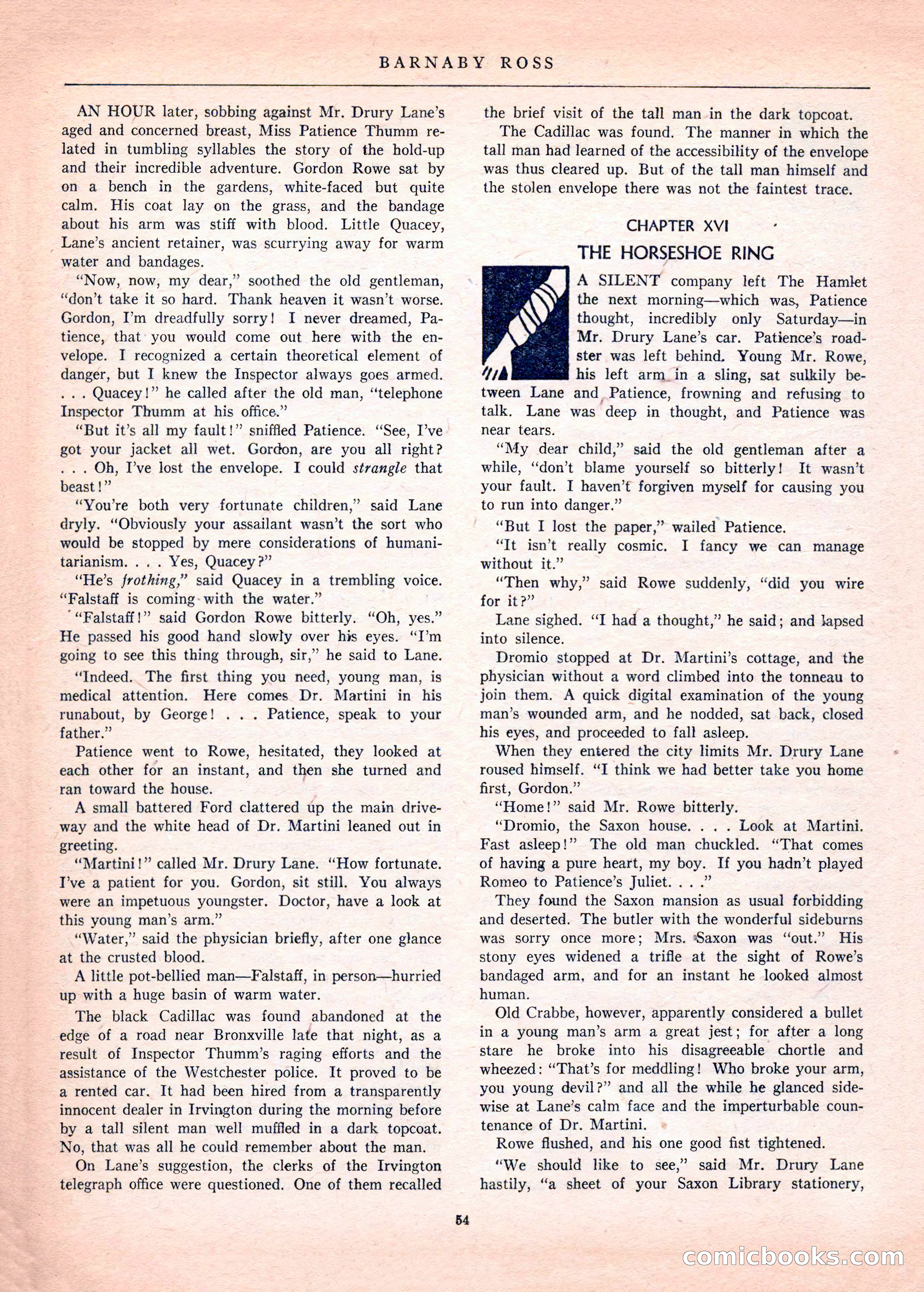 Mystery League, Vol. 1, No. 1 — page 56 of 164