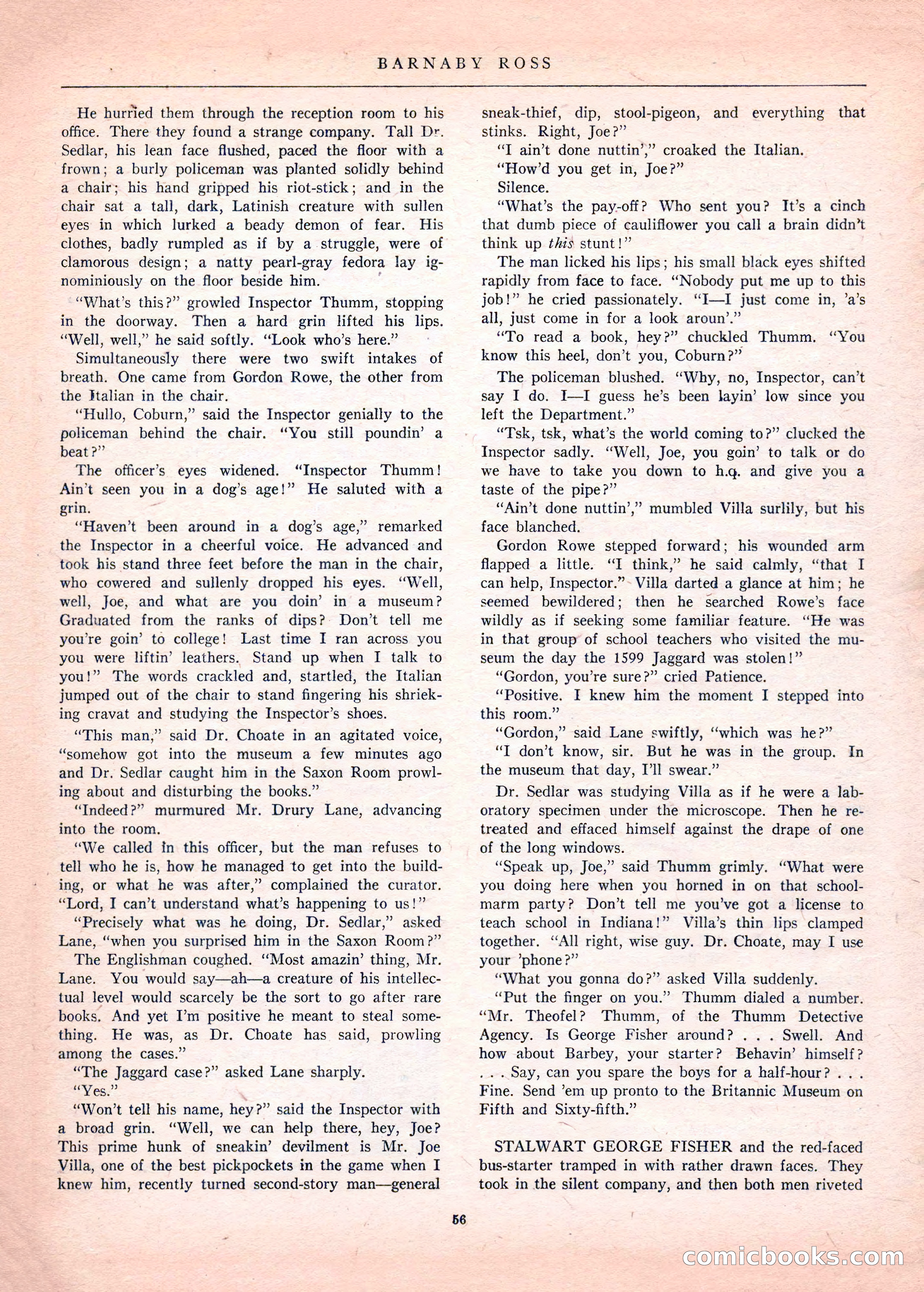 Mystery League, Vol. 1, No. 1 — page 58 of 164