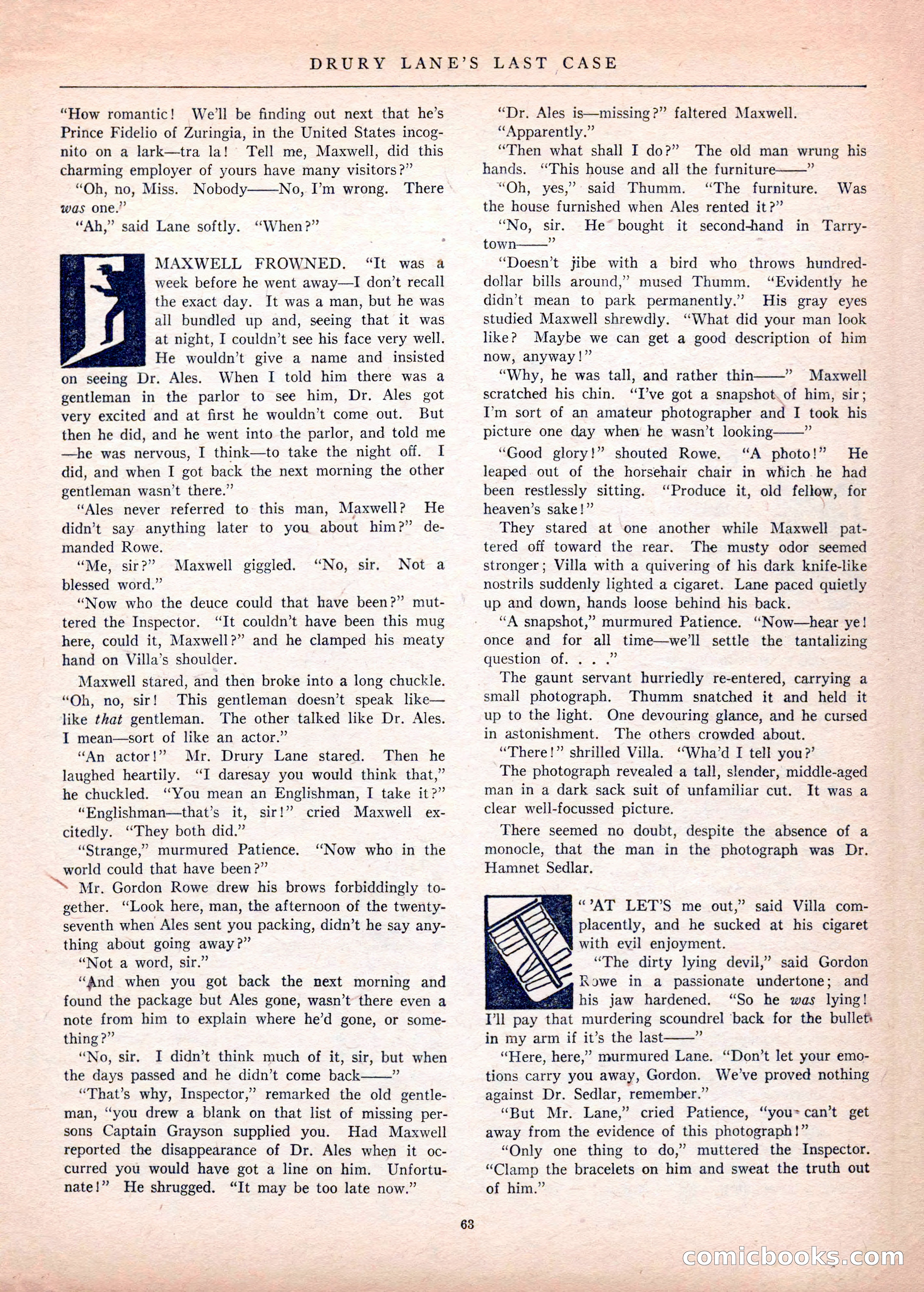 Mystery League, Vol. 1, No. 1 — page 65 of 164