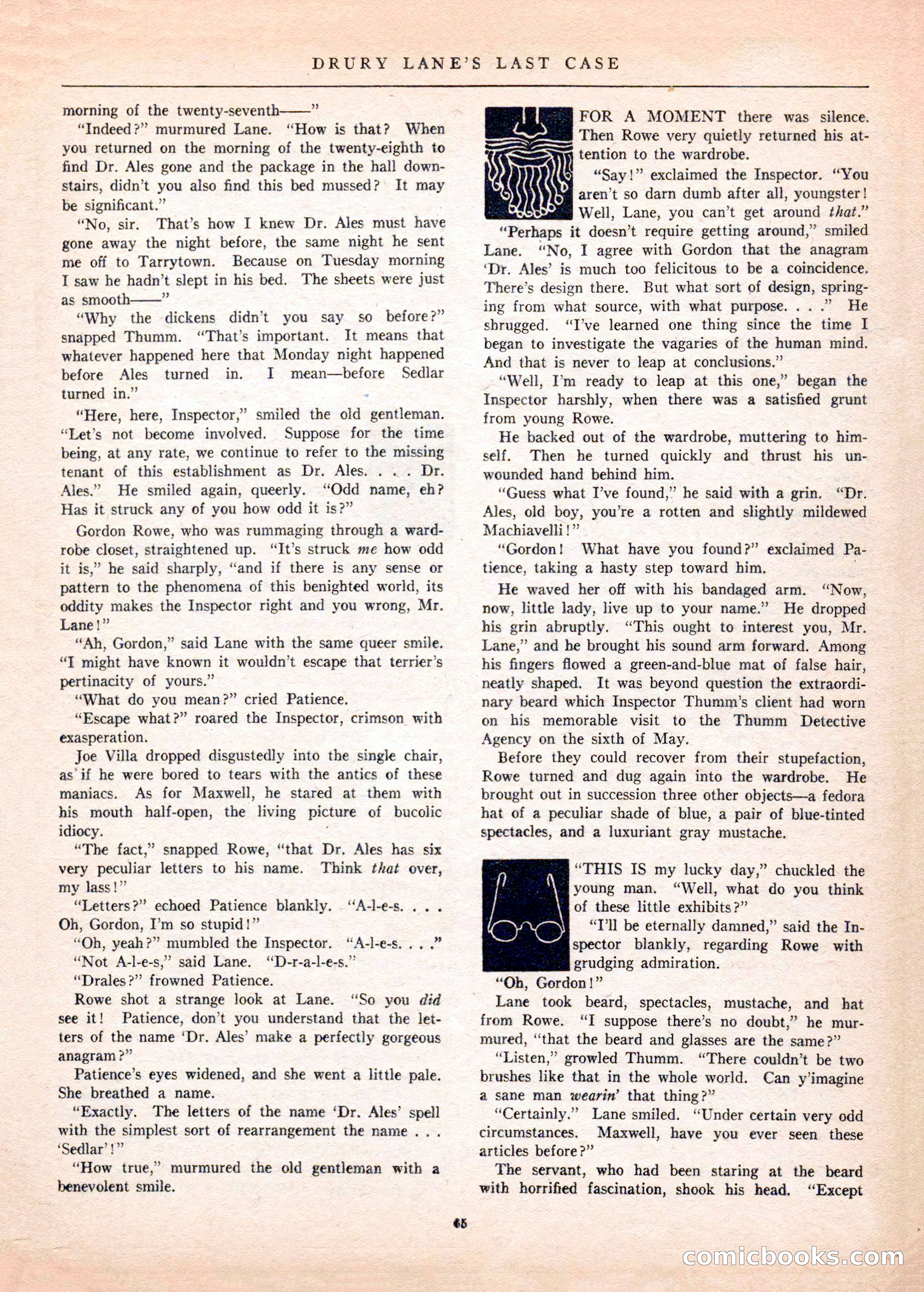 Mystery League, Vol. 1, No. 1 — page 67 of 164