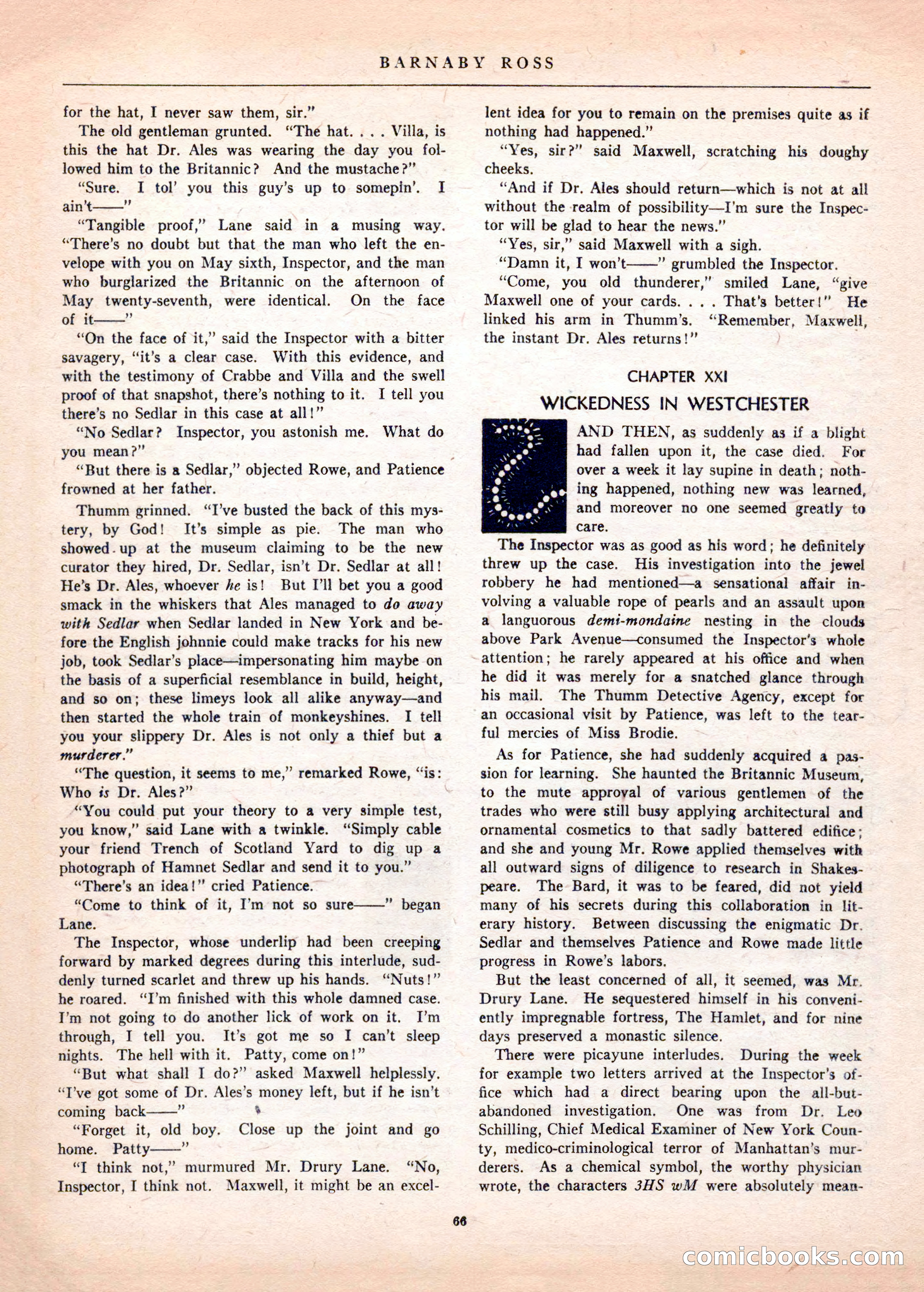 Mystery League, Vol. 1, No. 1 — page 68 of 164
