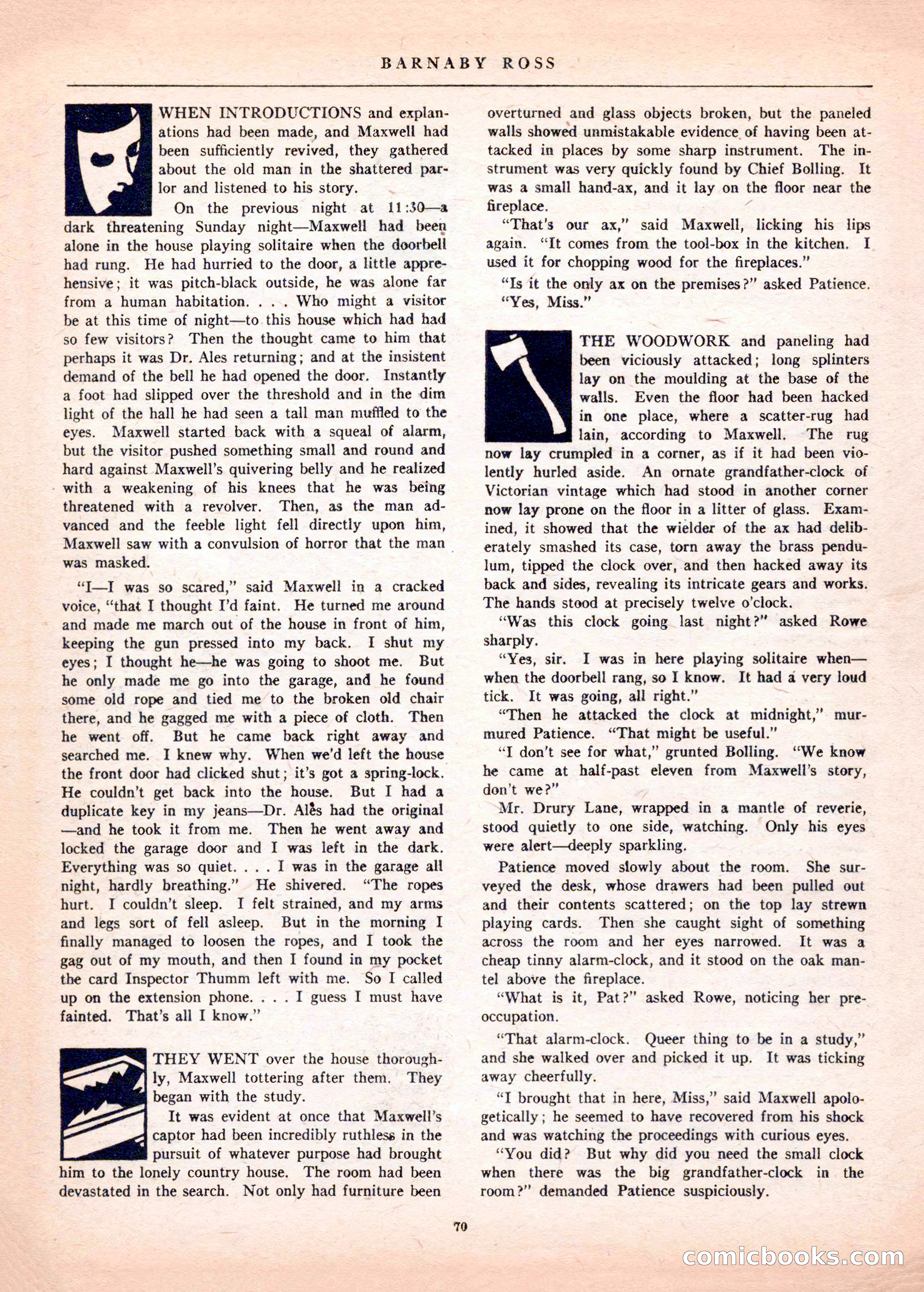 Mystery League, Vol. 1, No. 1 — page 72 of 164