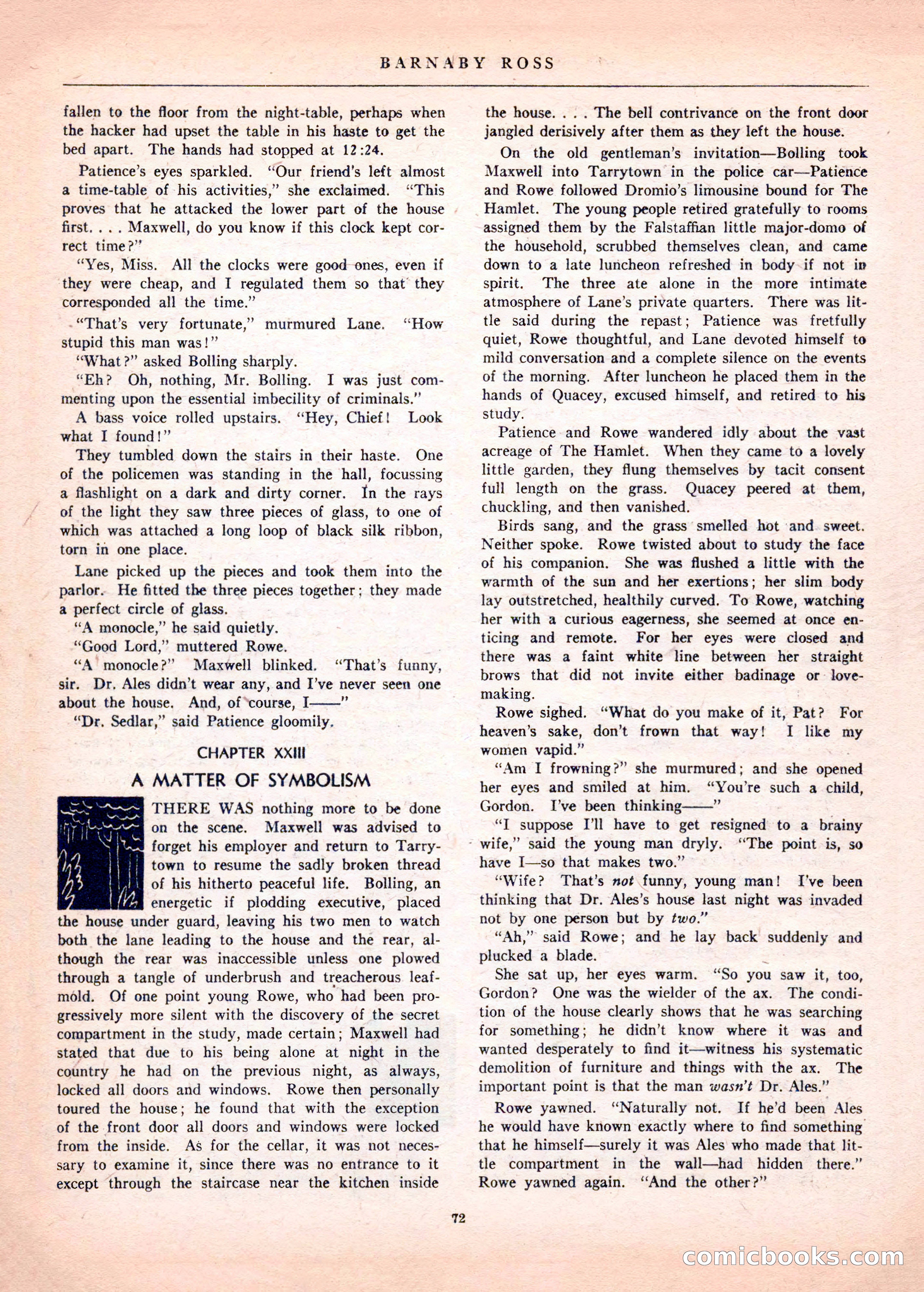 Mystery League, Vol. 1, No. 1 — page 74 of 164