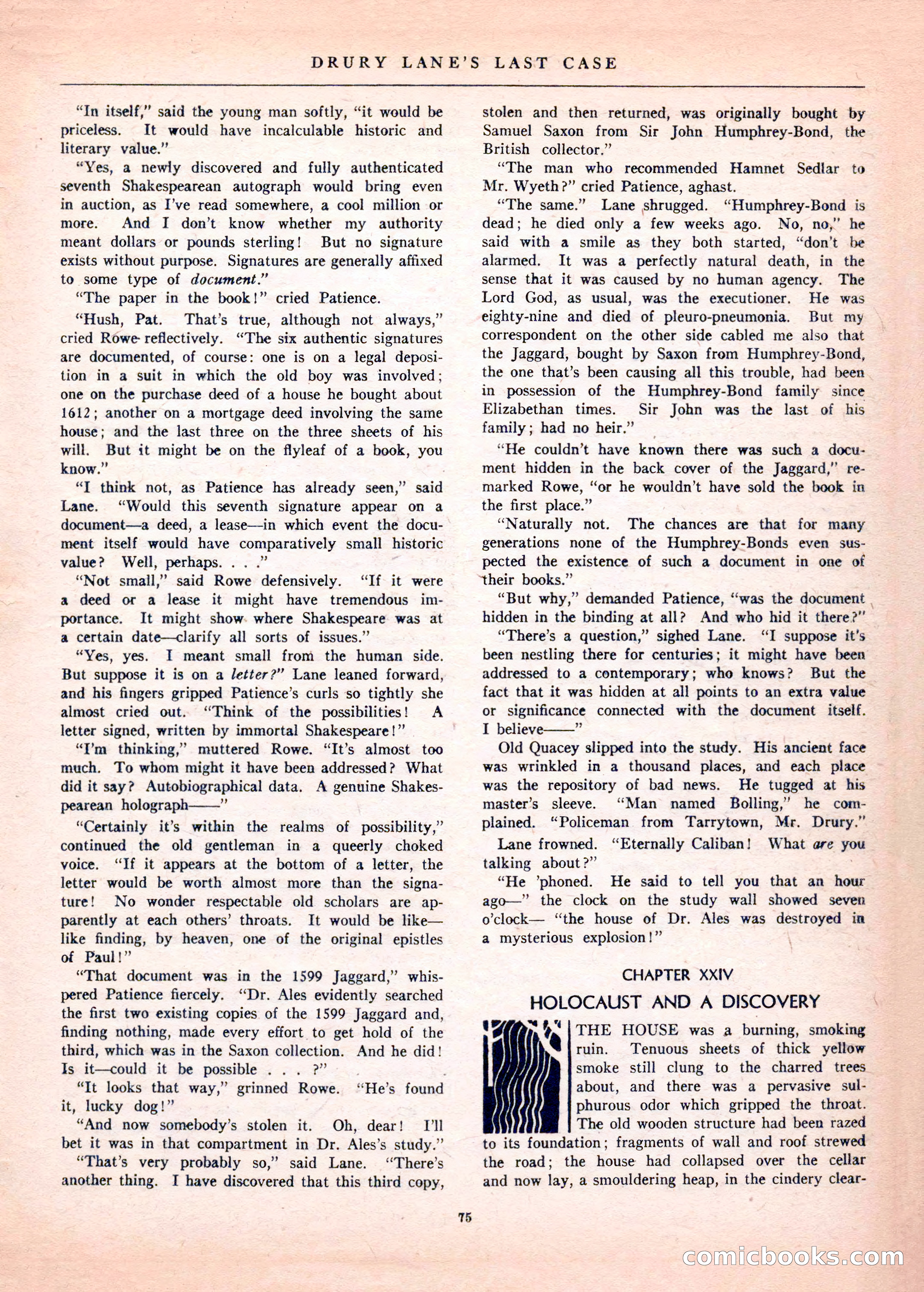 Mystery League, Vol. 1, No. 1 — page 77 of 164